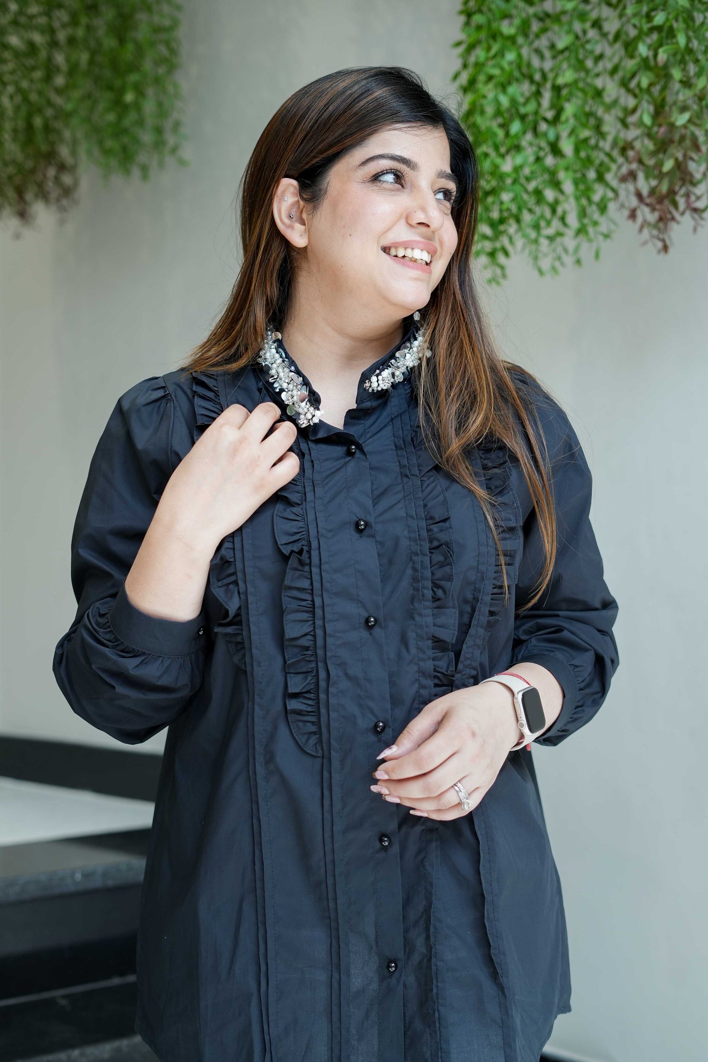 Blake Beads Detailing Shirt