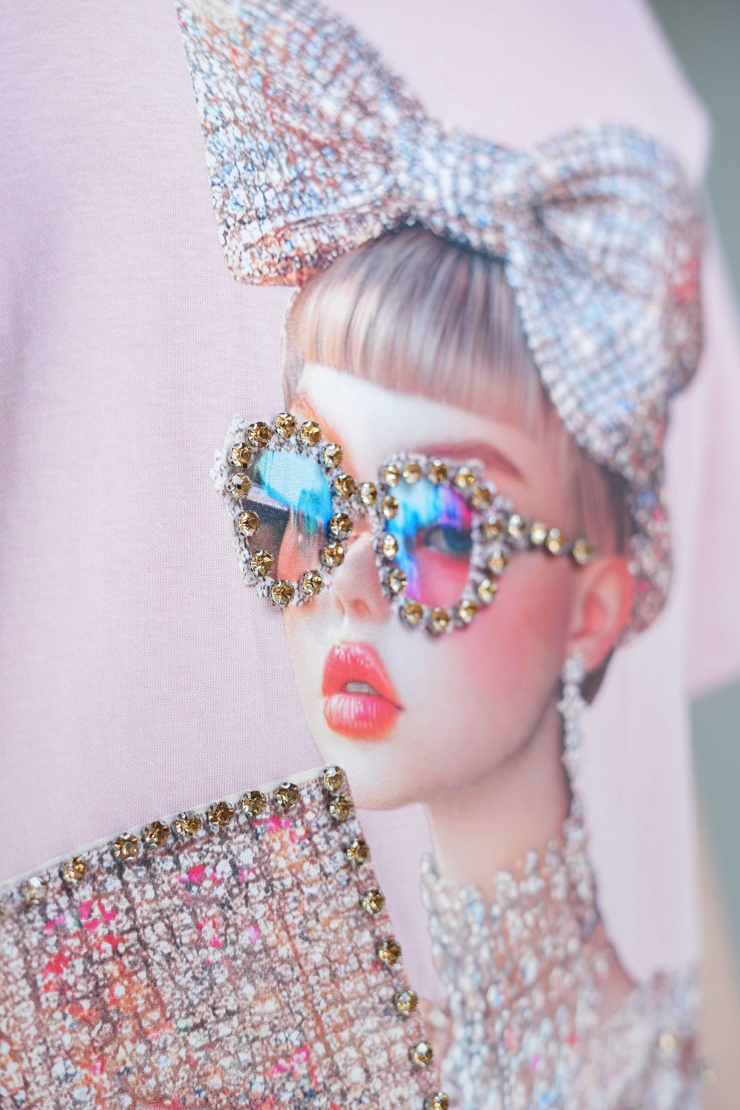 Isla Baby Pink Embroidered Tshirt