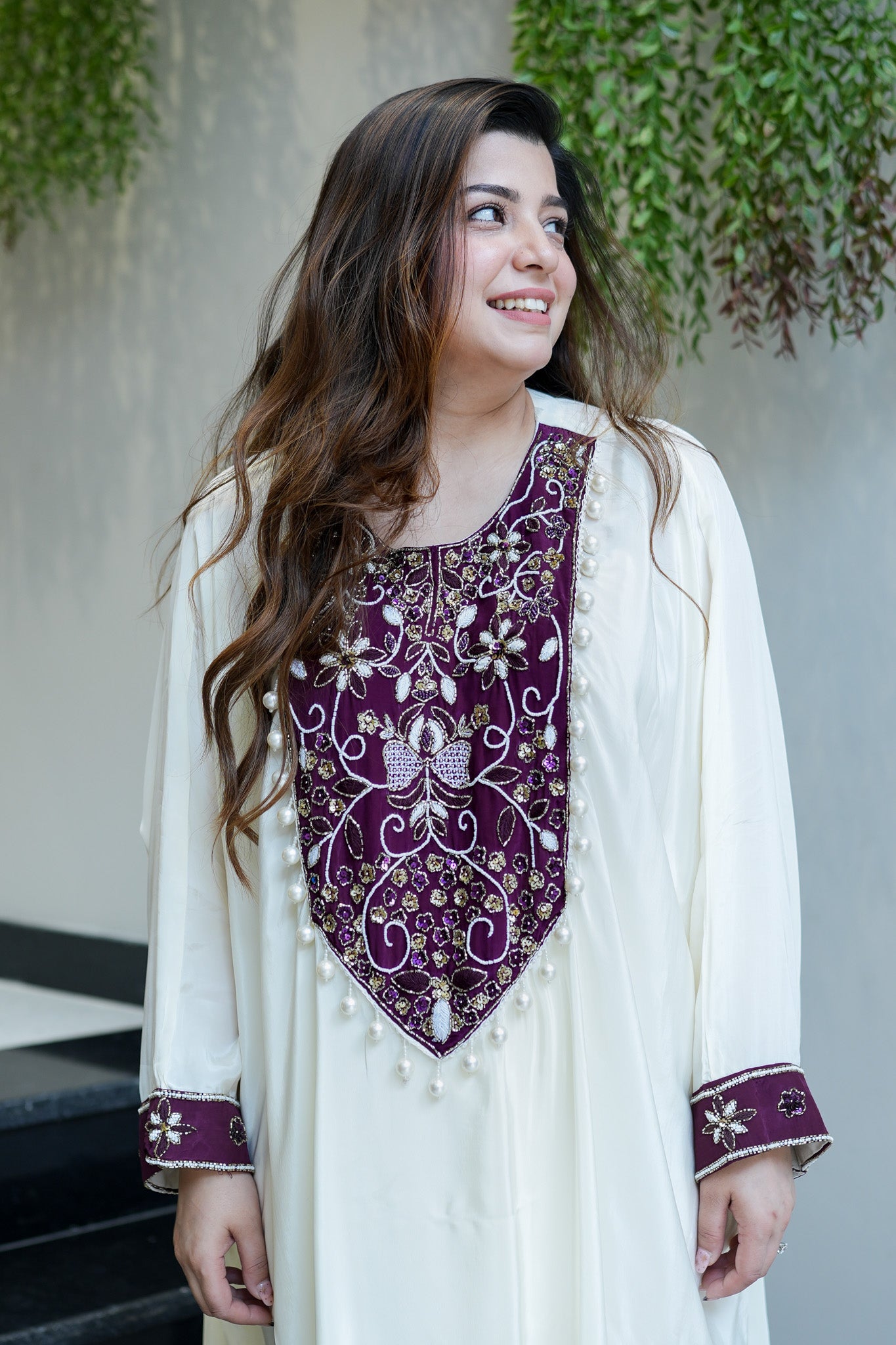 Maahi Beads Detailing Co ord Set