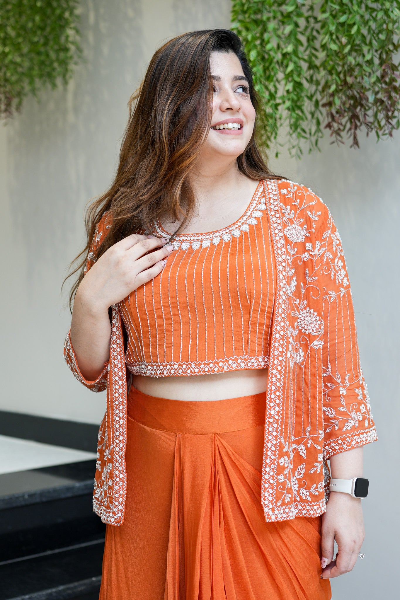 Luxe Sula Embroidered Cape Pattern