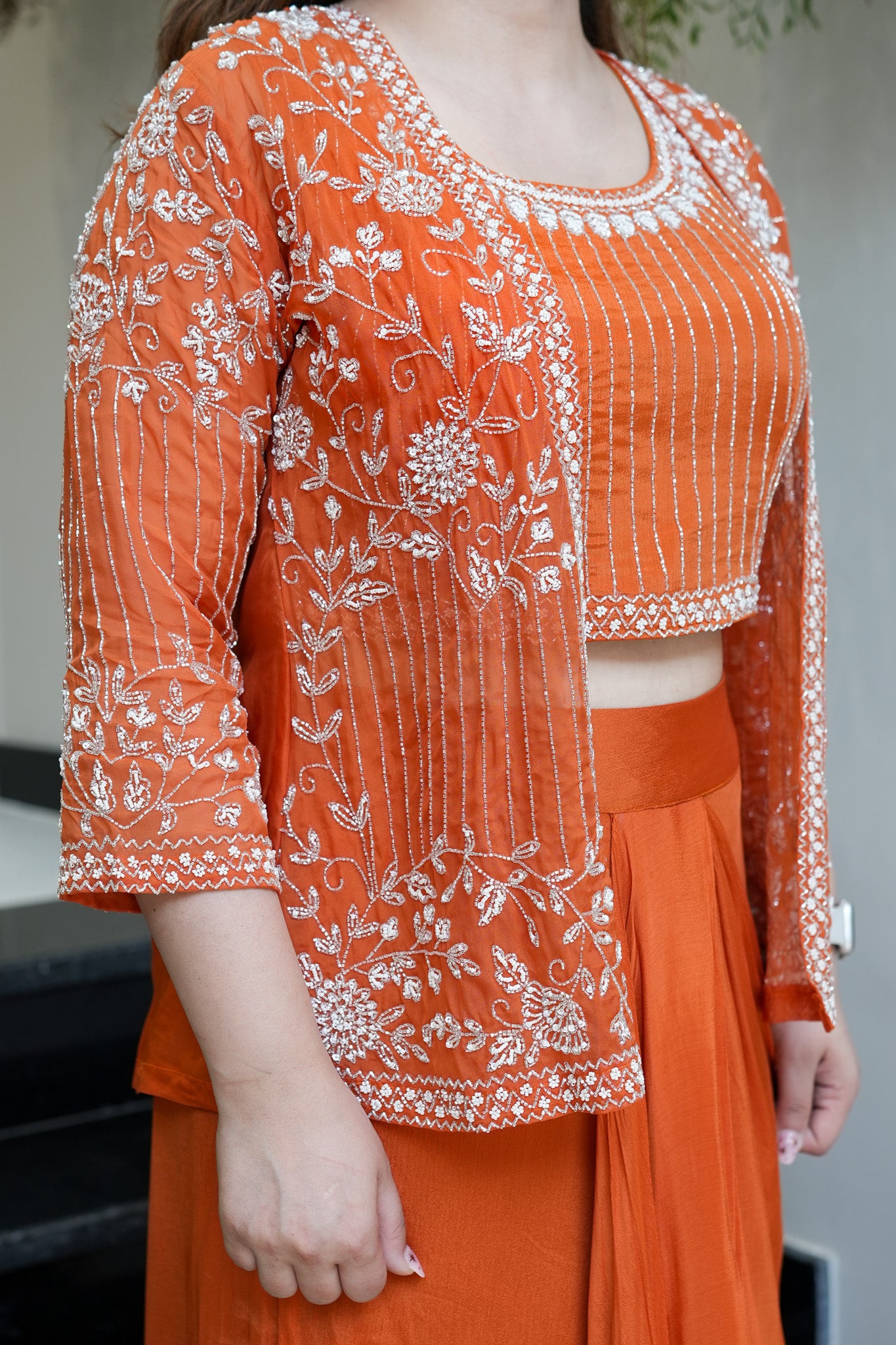 Luxe Sula Embroidered Cape Pattern