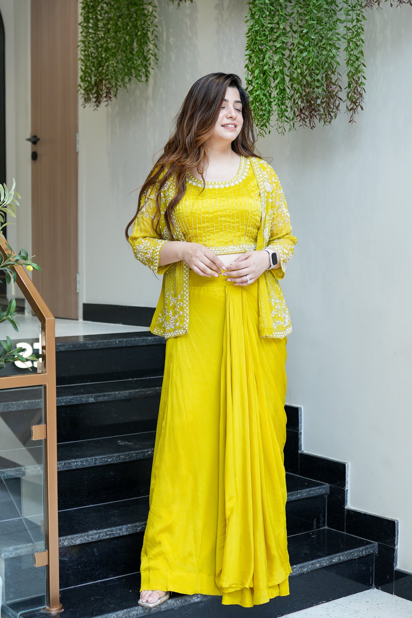 Luxe Sula Embroidered Cape Pattern