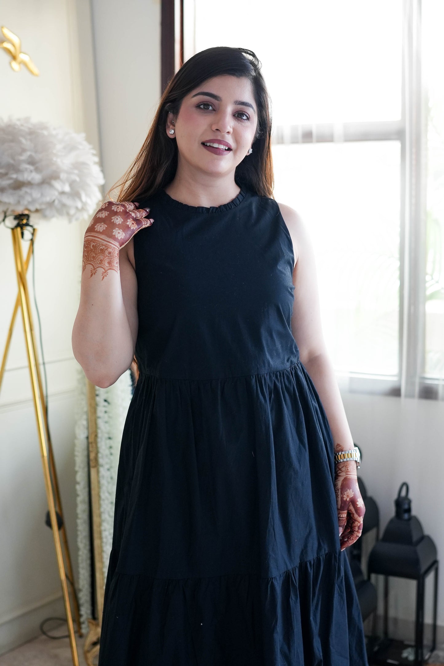 Black Long Maxi With Pockets