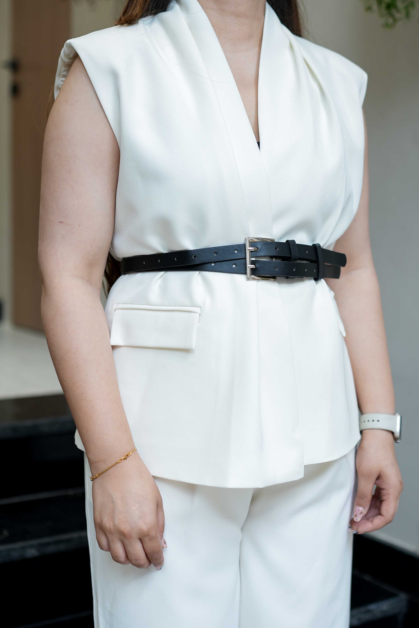 Paubal Chic Co ord with Belt