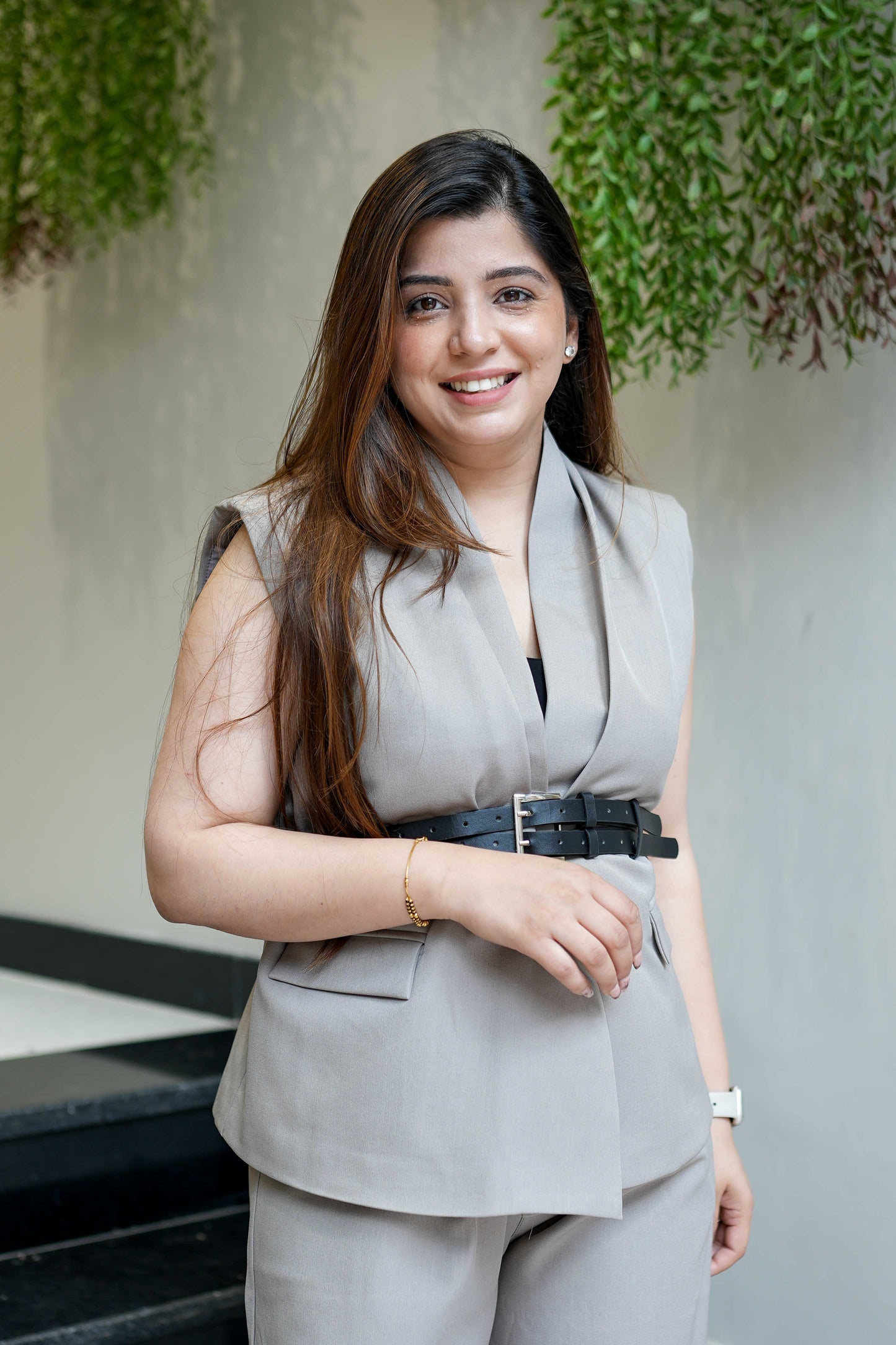 Paubal Chic Co ord with Belt