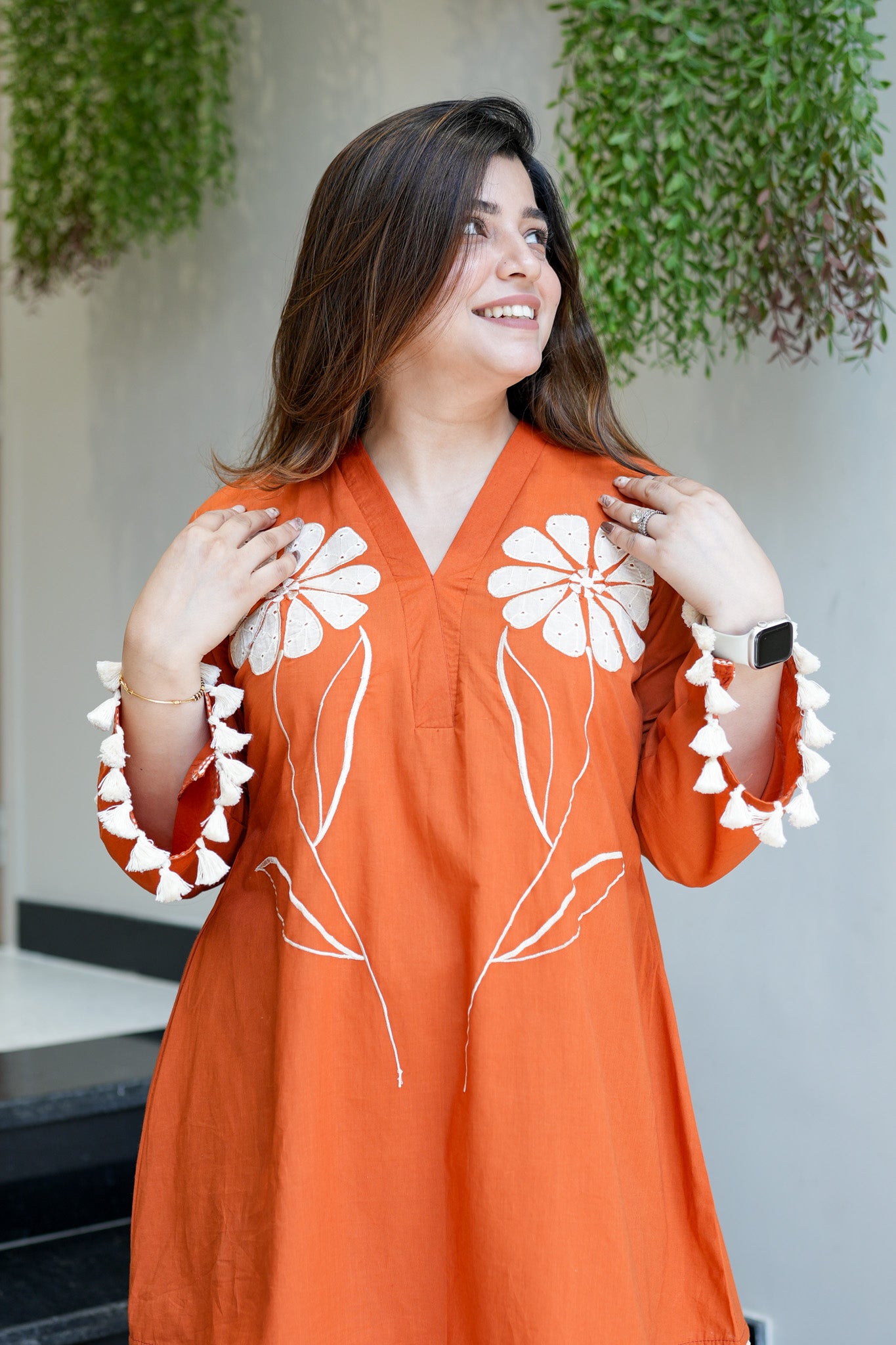 Maheera Schiffli Detailing Farsi Salwar Set