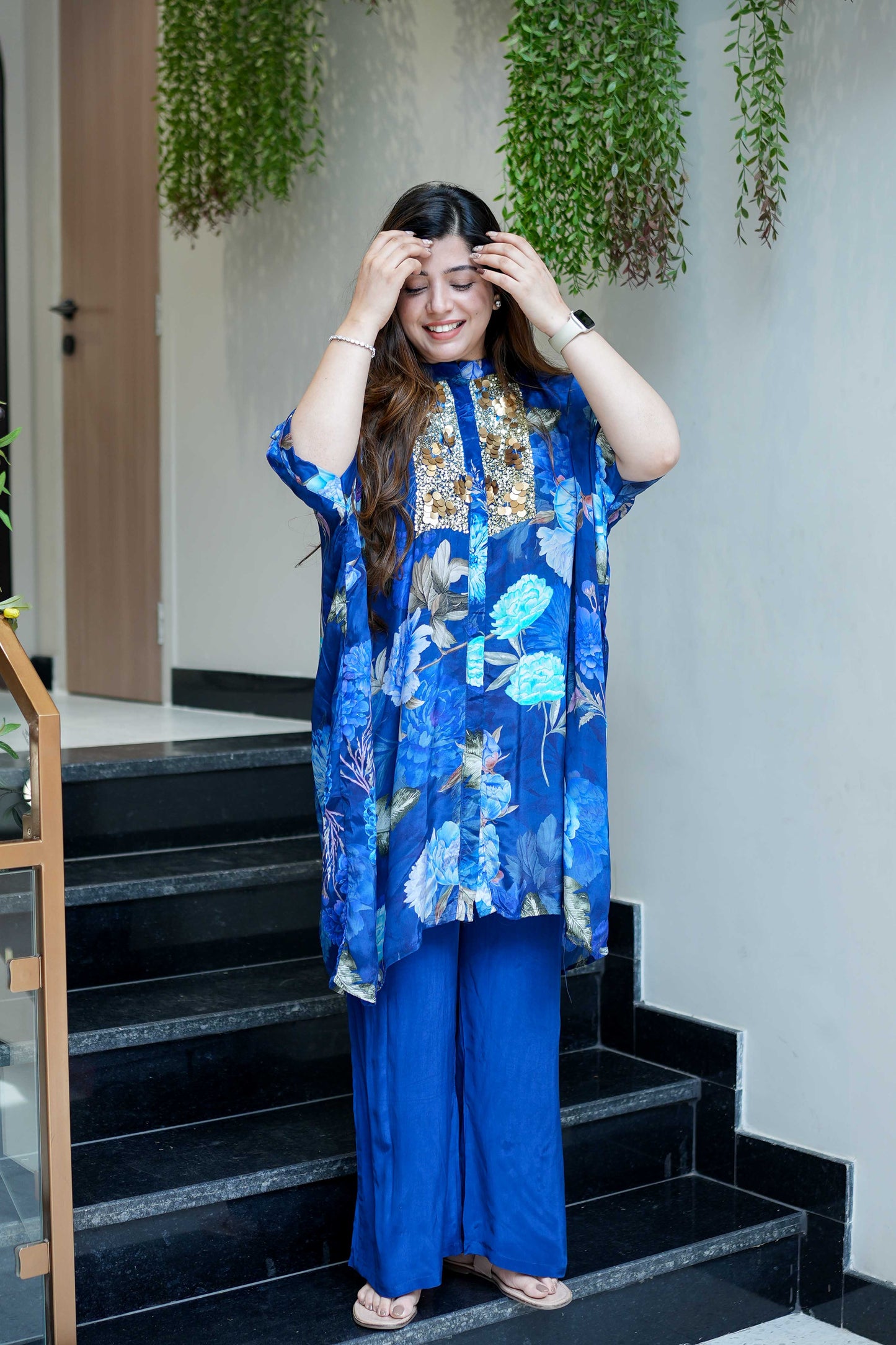 Jeenah Floral Printed Co ord Set