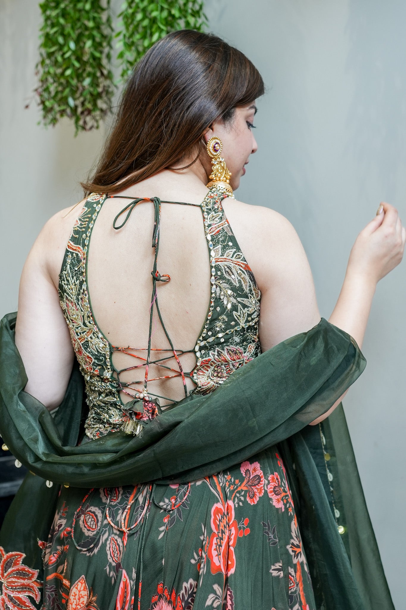 Ivira Hand Embroidered Lehenga