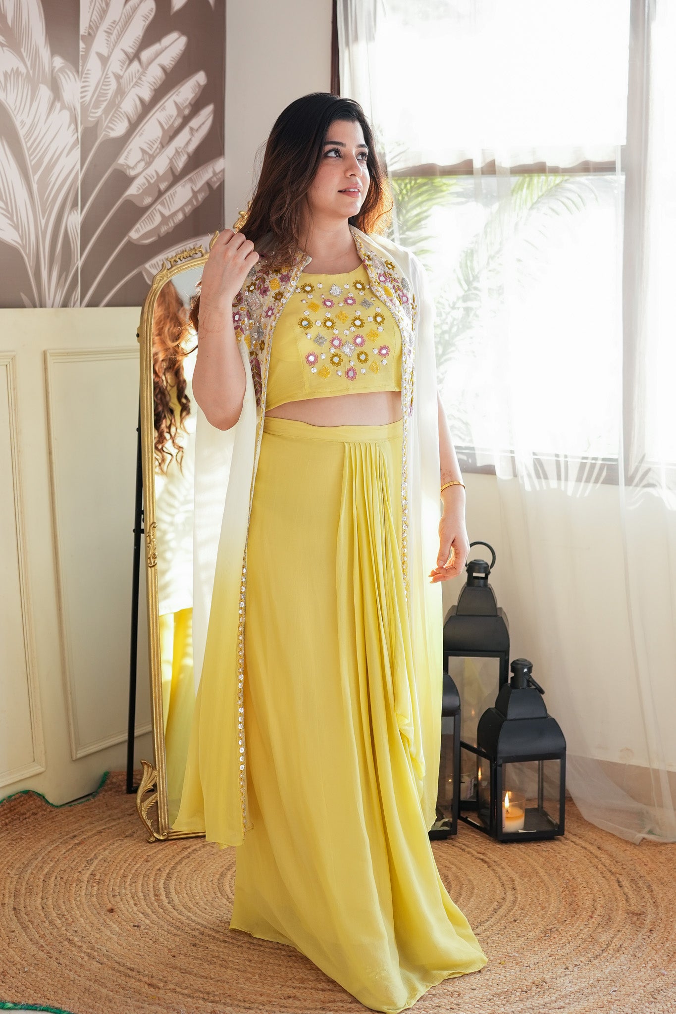Indie Embroidred Three Piece Set