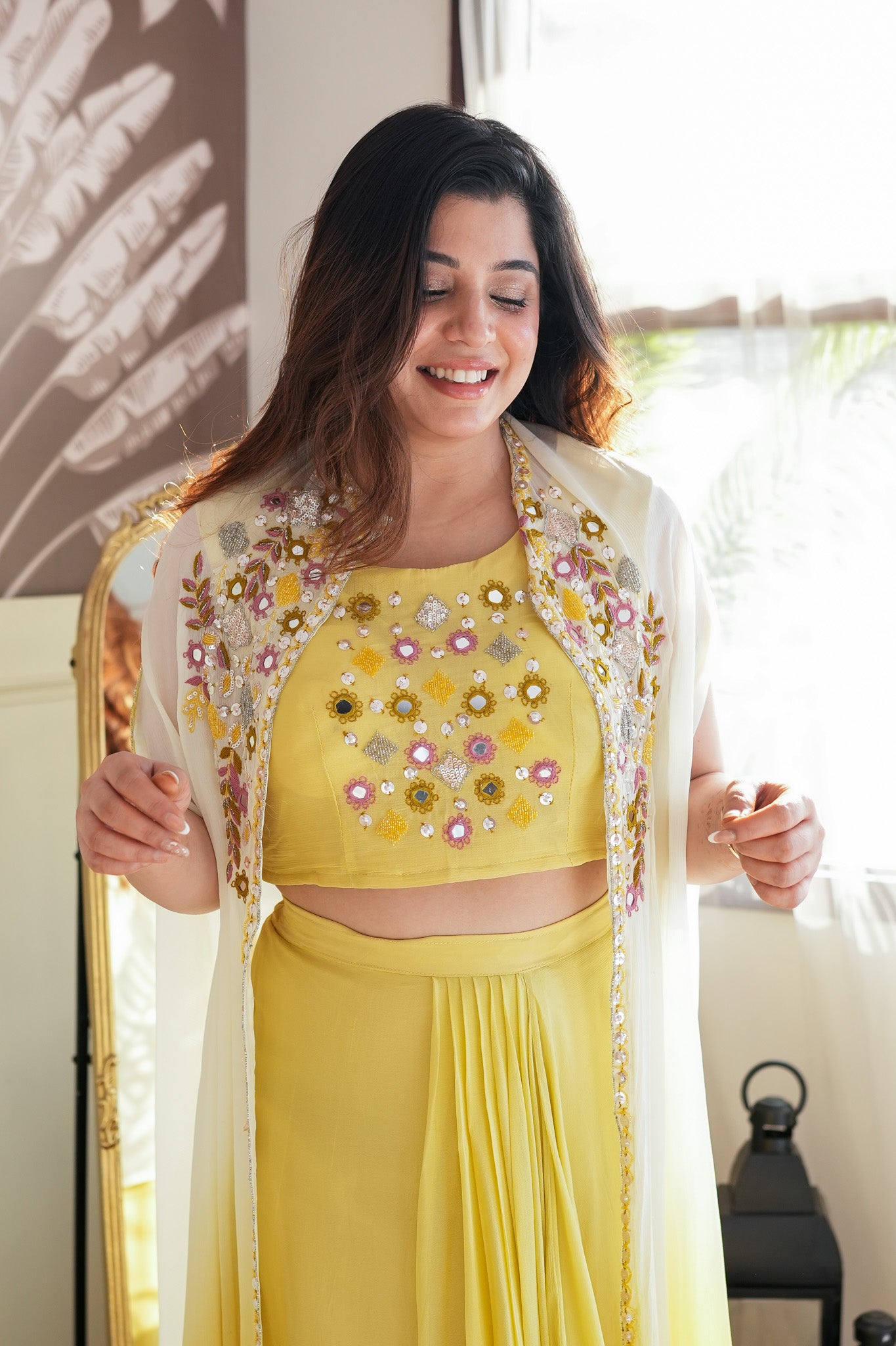 Indie Embroidred Three Piece Set