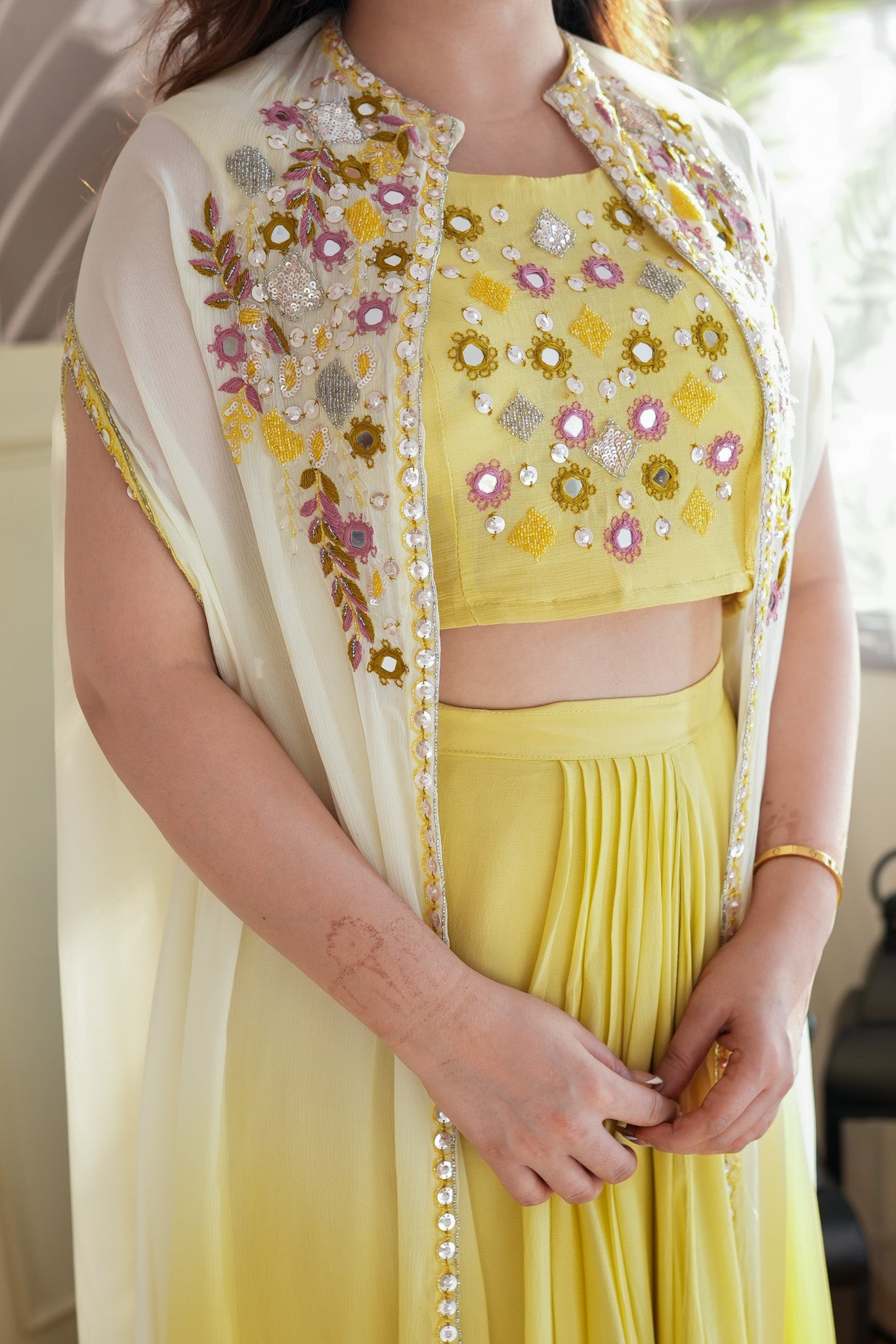 Indie Embroidred Three Piece Set
