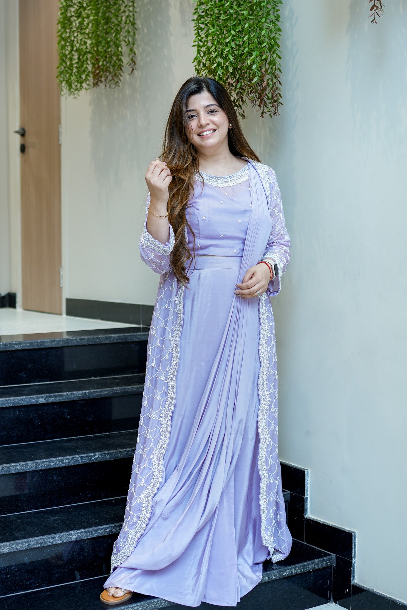 Taari Hand Embroidered Three Piece Set