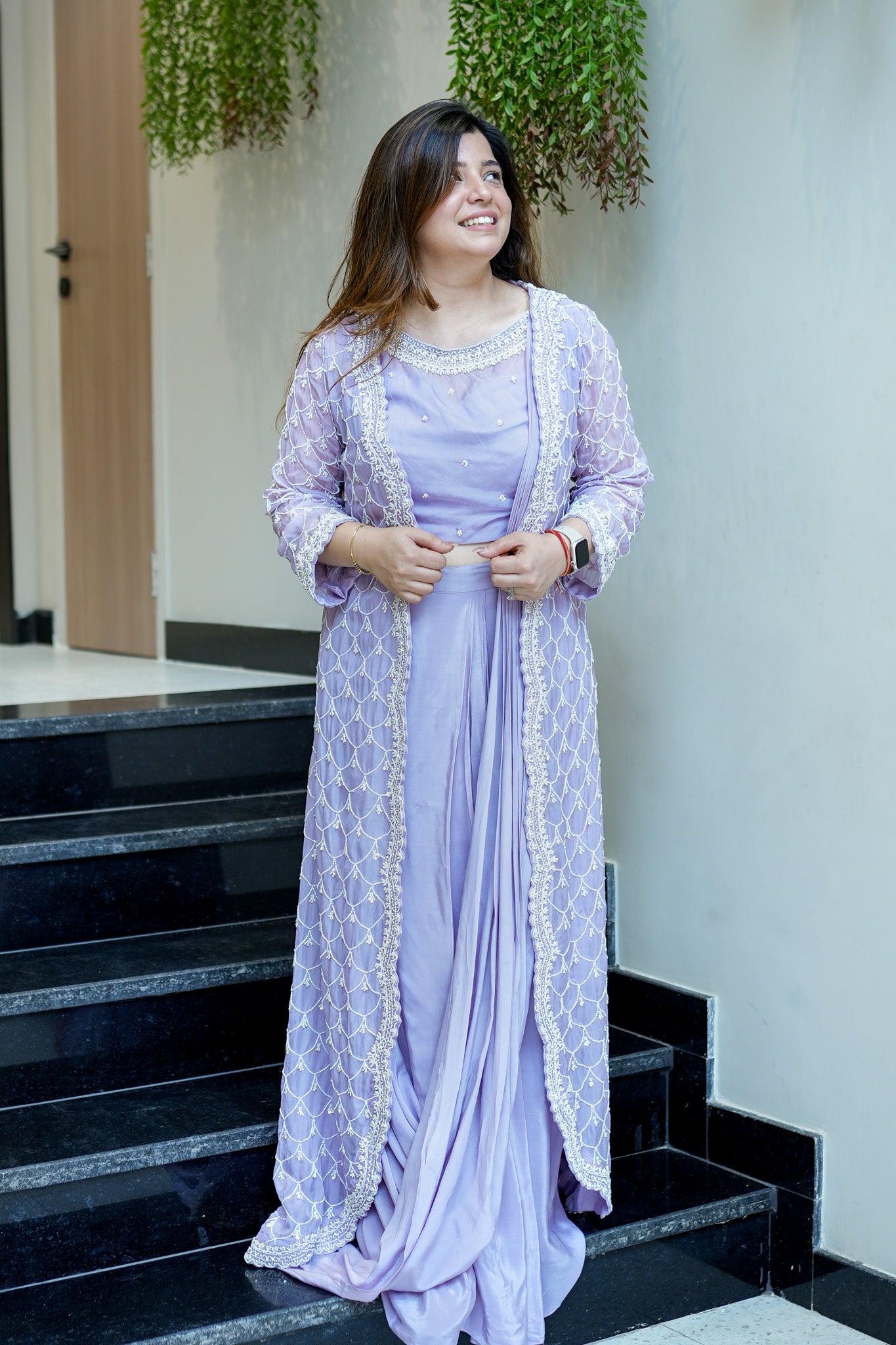 Taari Hand Embroidered Three Piece Set