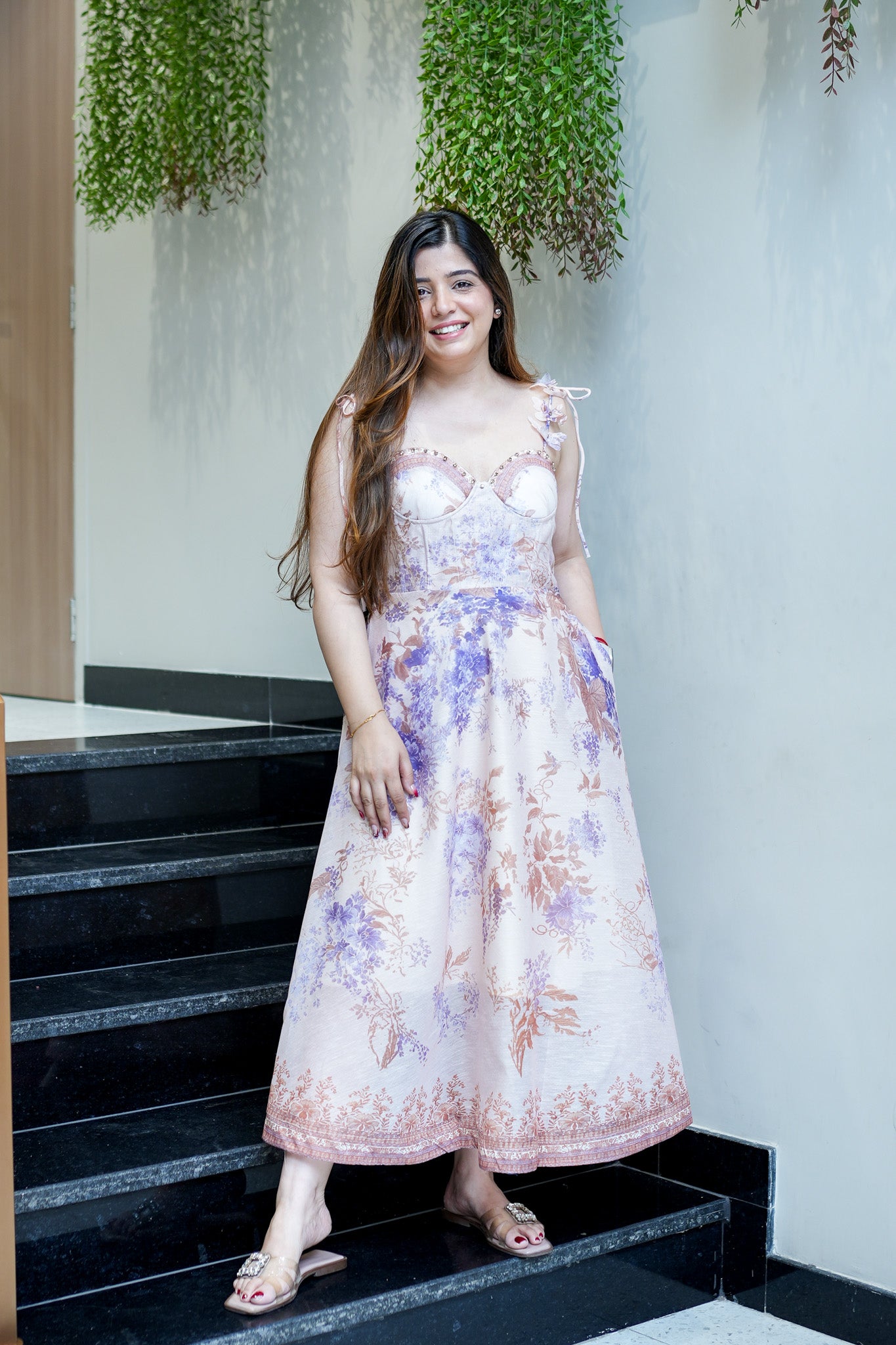 Kim Printed Maxi Dress