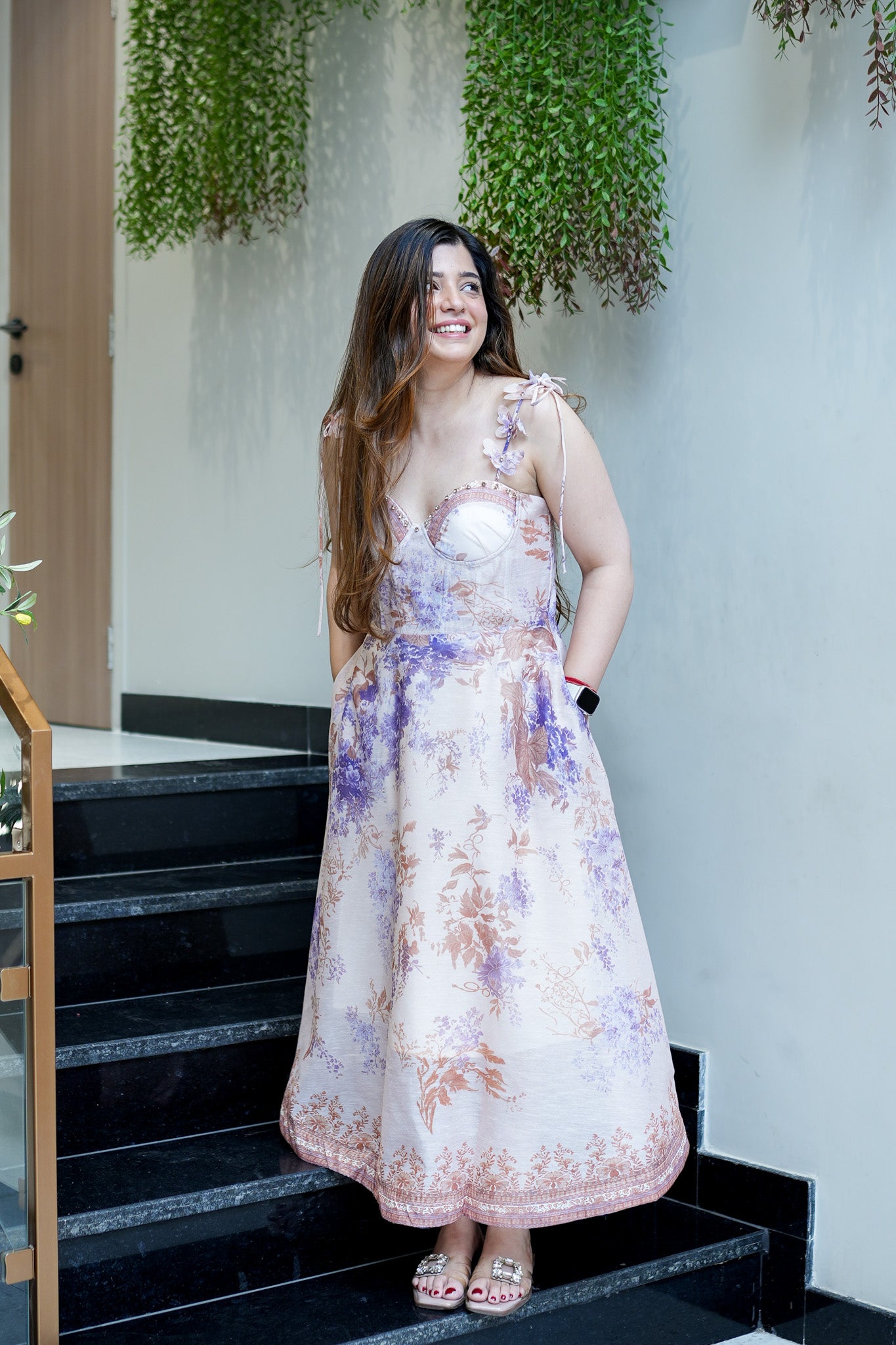 Kim Printed Maxi Dress
