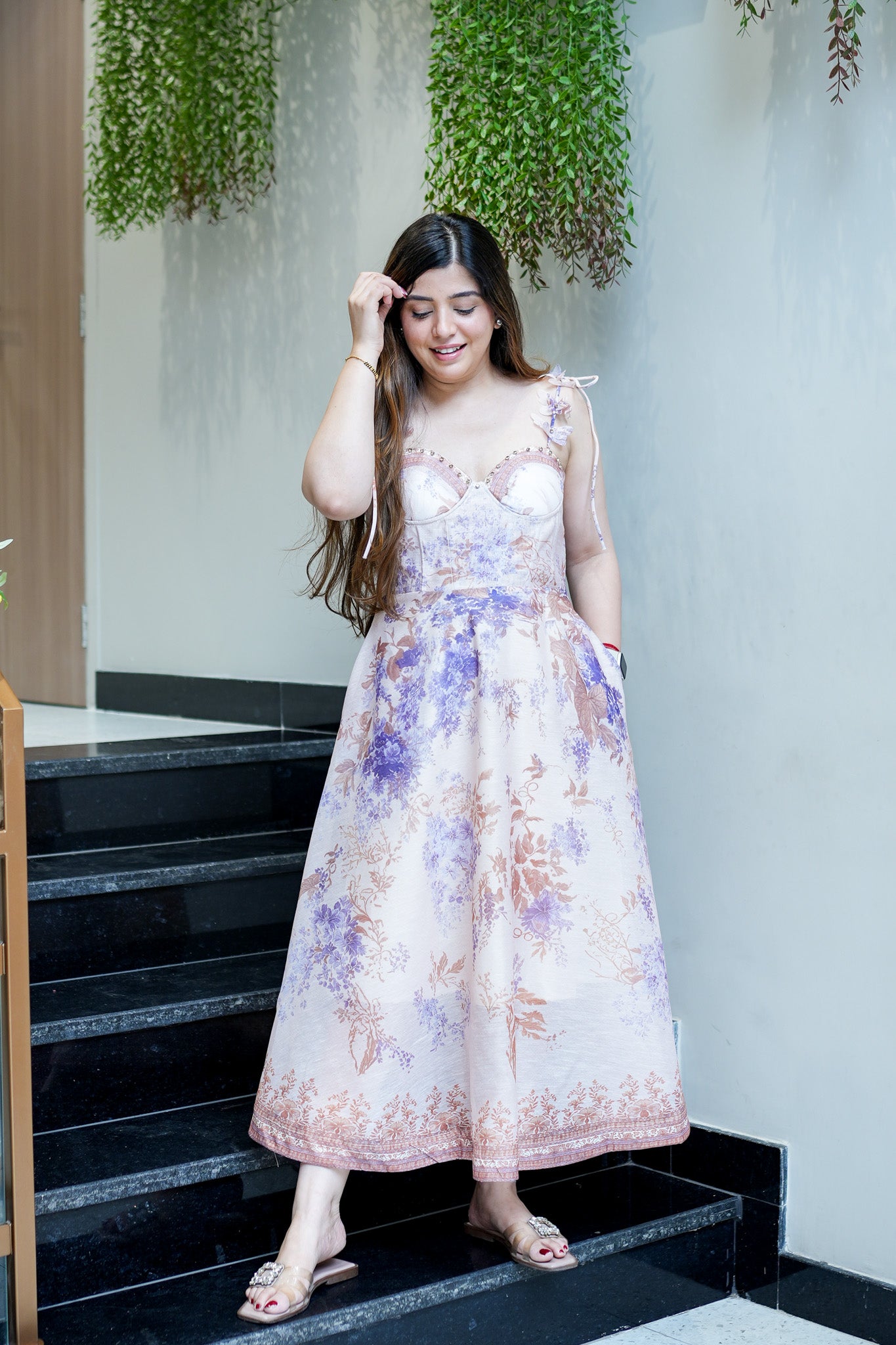 Kim Printed Maxi Dress