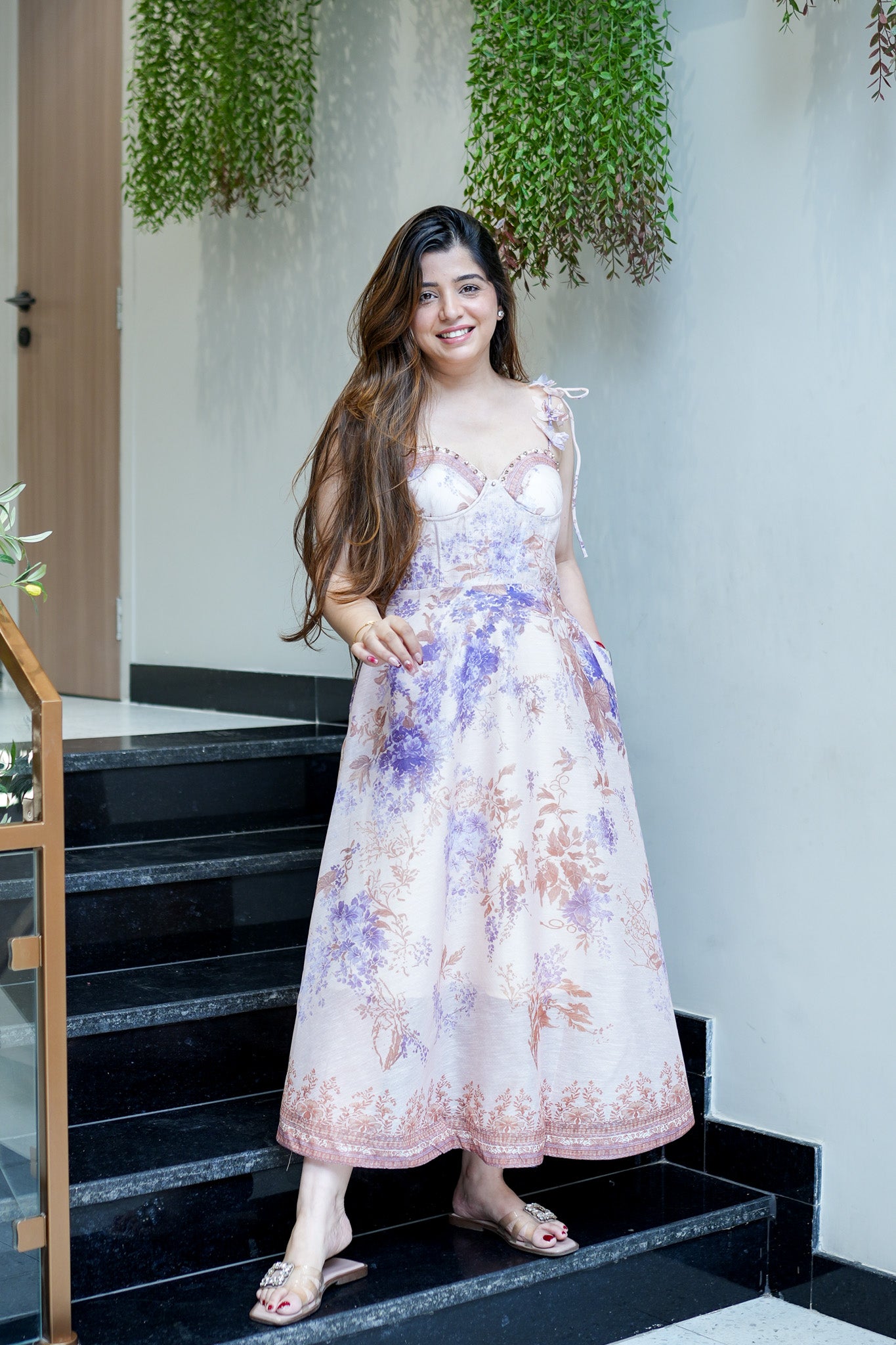 Kim Printed Maxi Dress