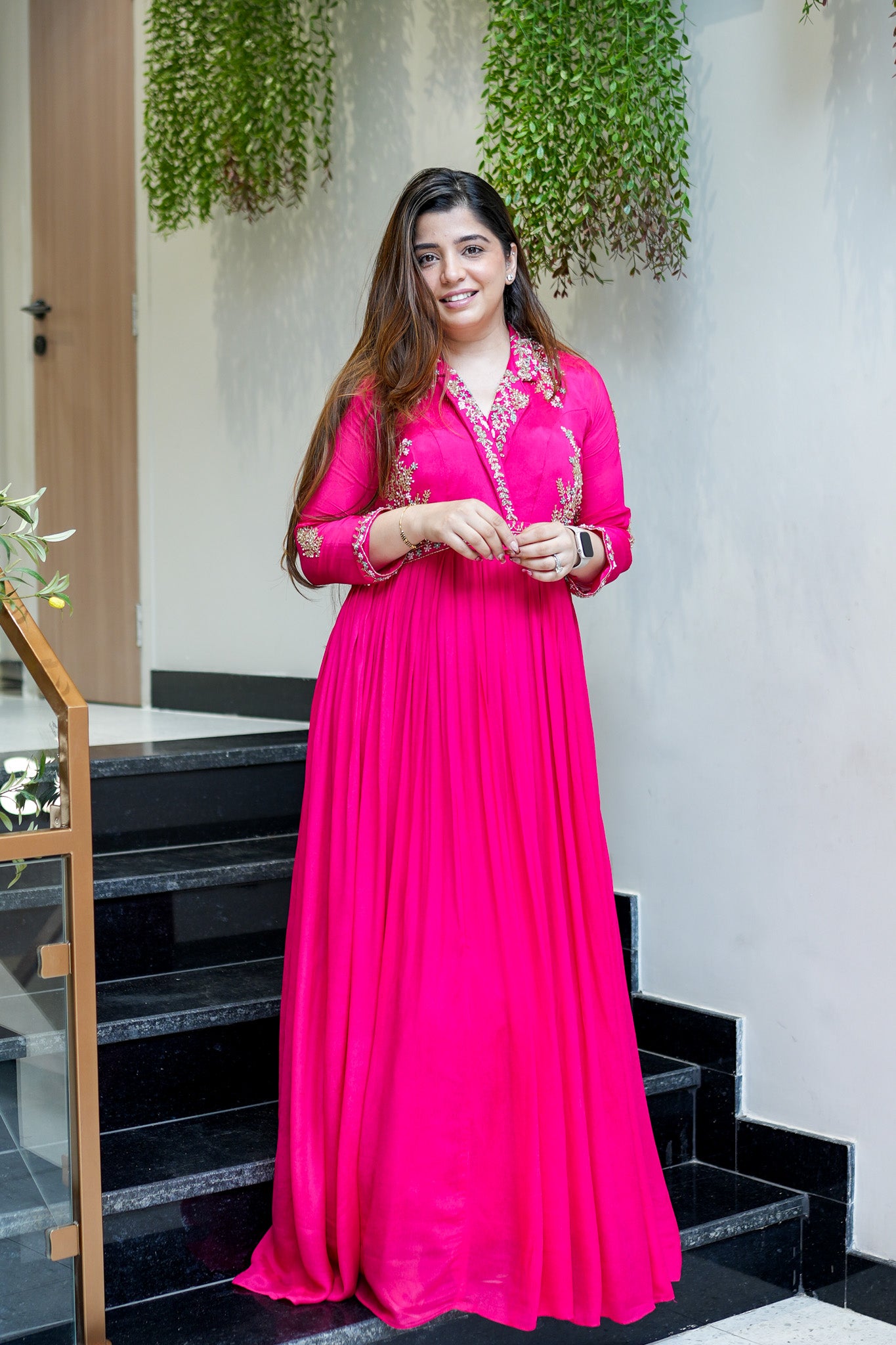 Sara Hand Embroidered Anarkali