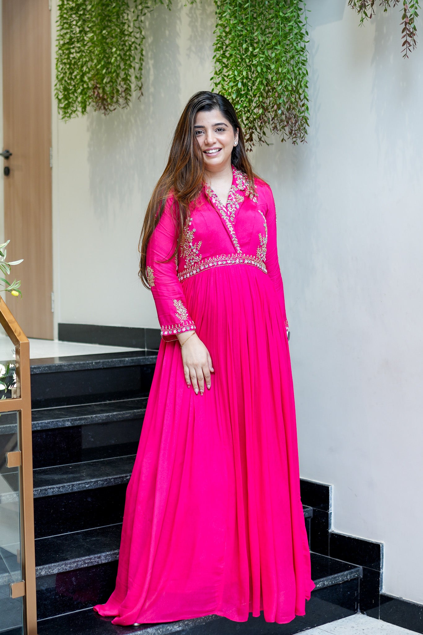 Sara Hand Embroidered Anarkali