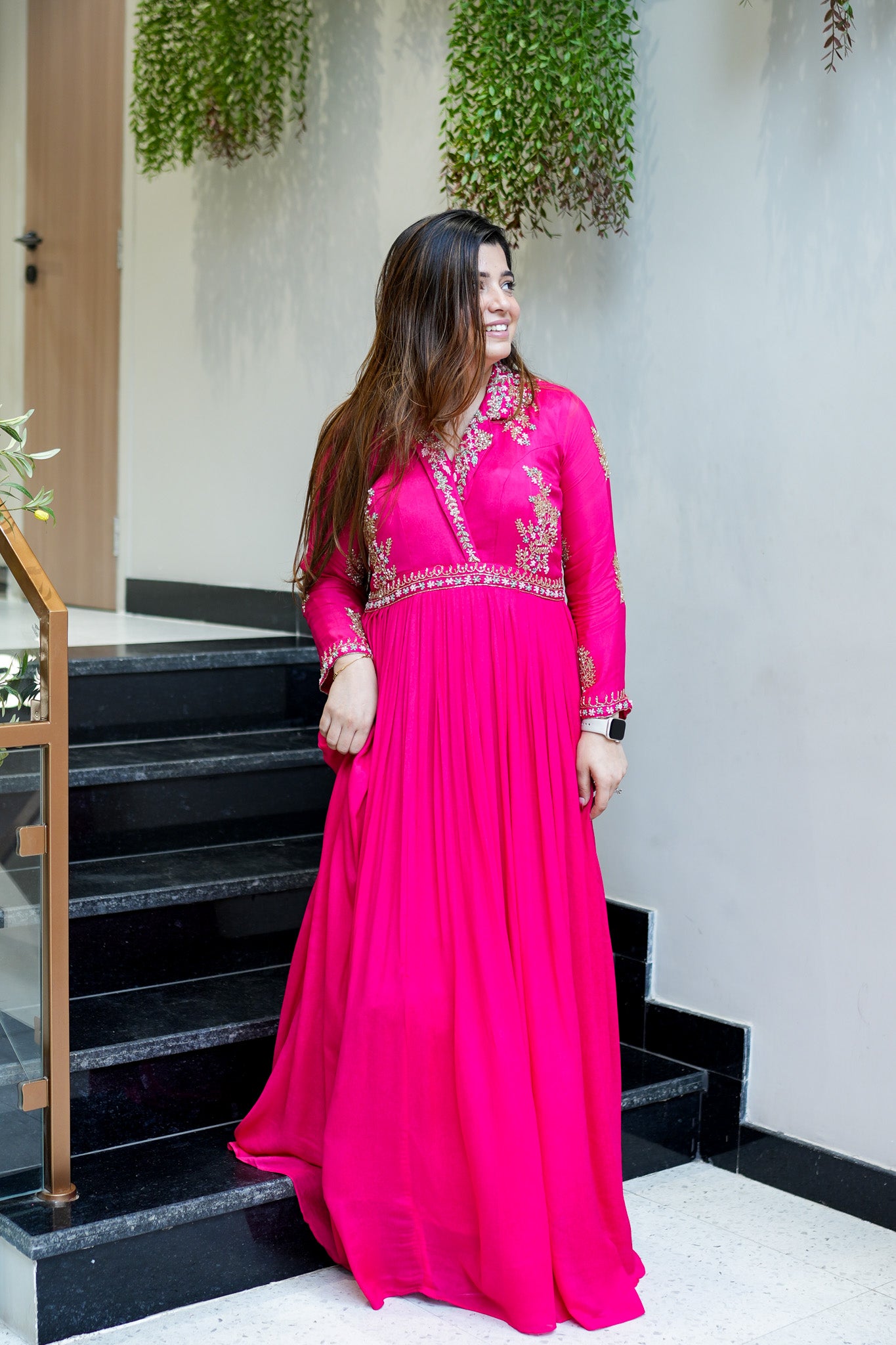 Sara Hand Embroidered Anarkali