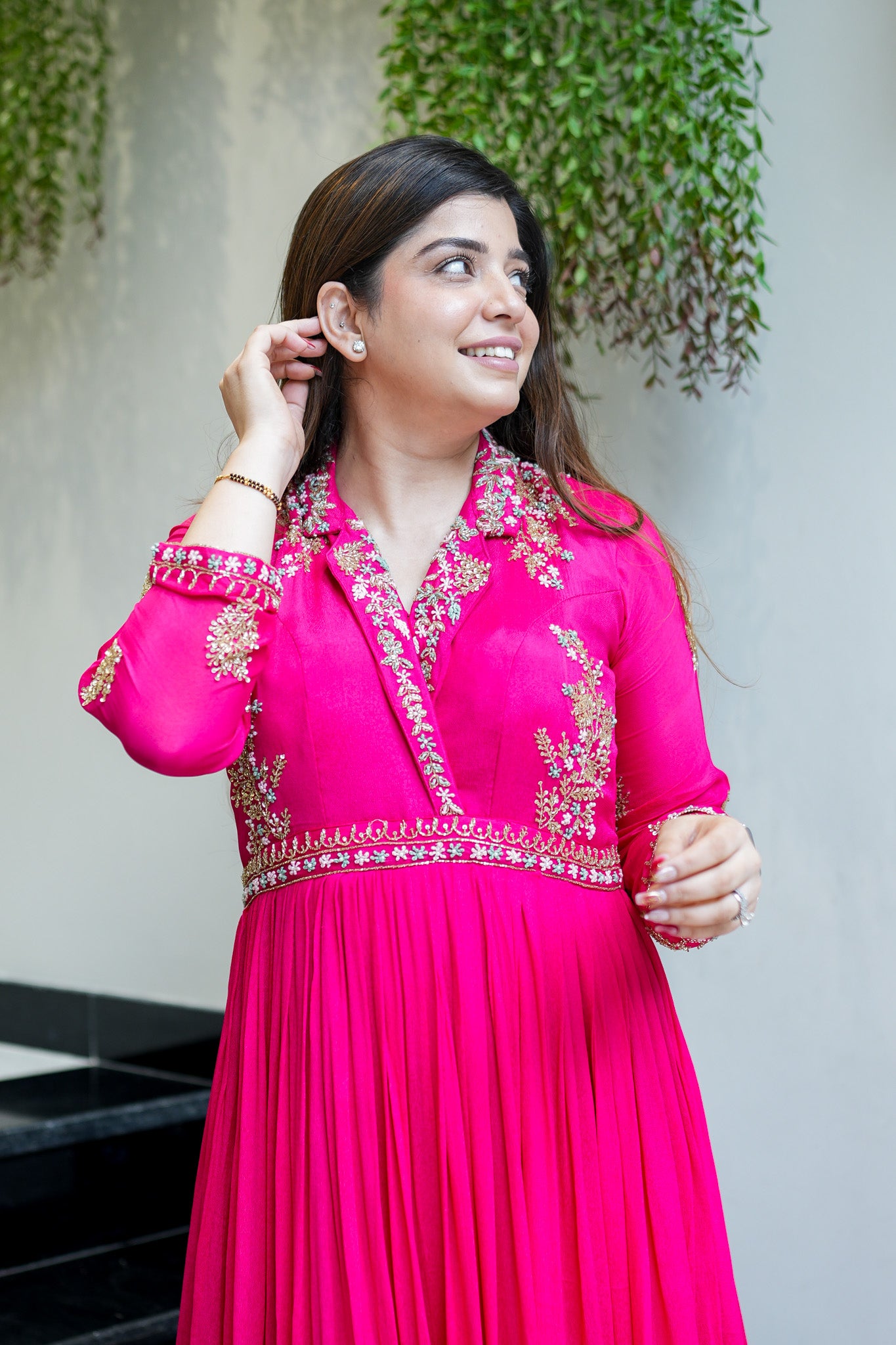 Sara Hand Embroidered Anarkali