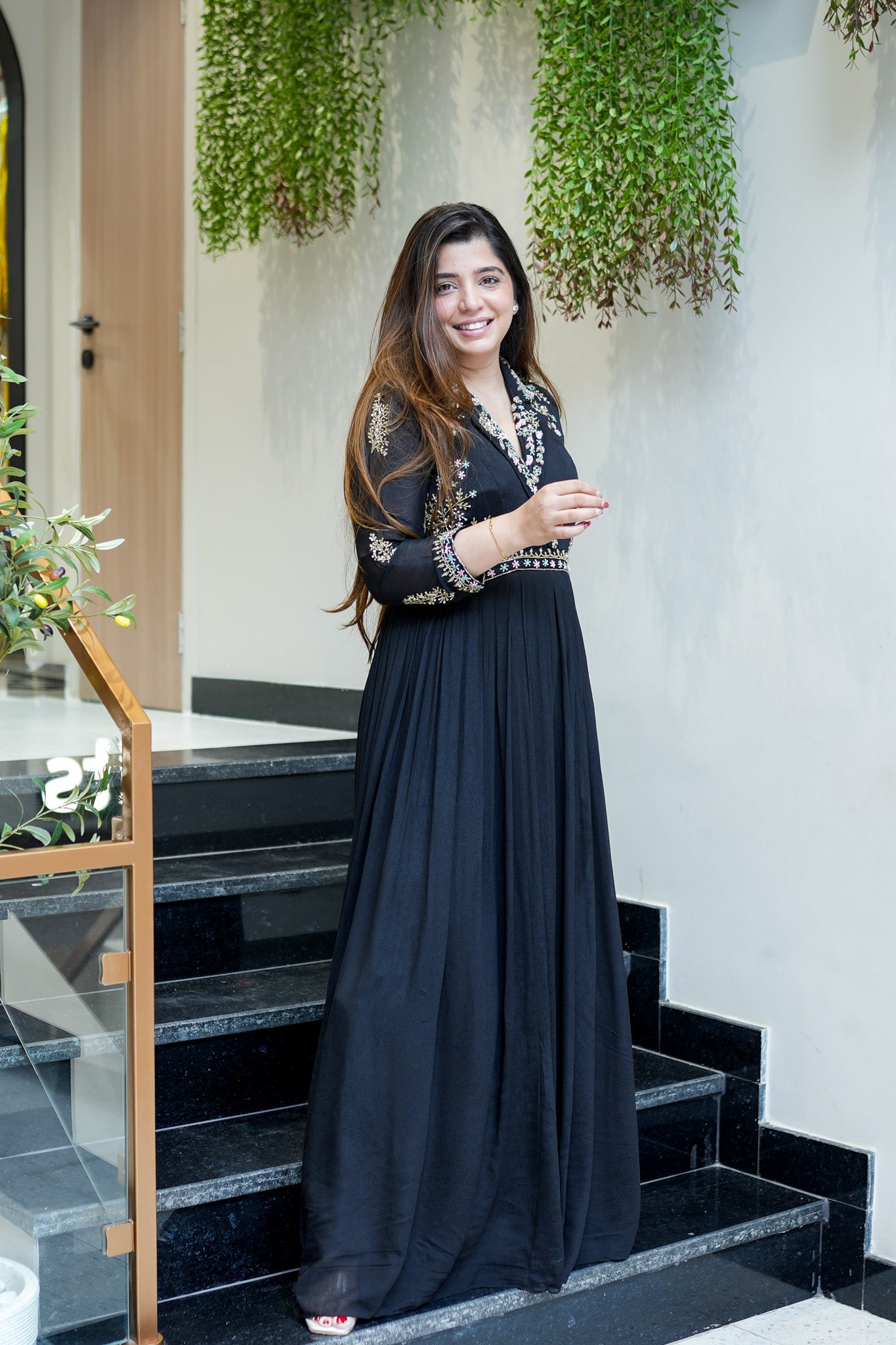 Sara Hand Embroidered Anarkali