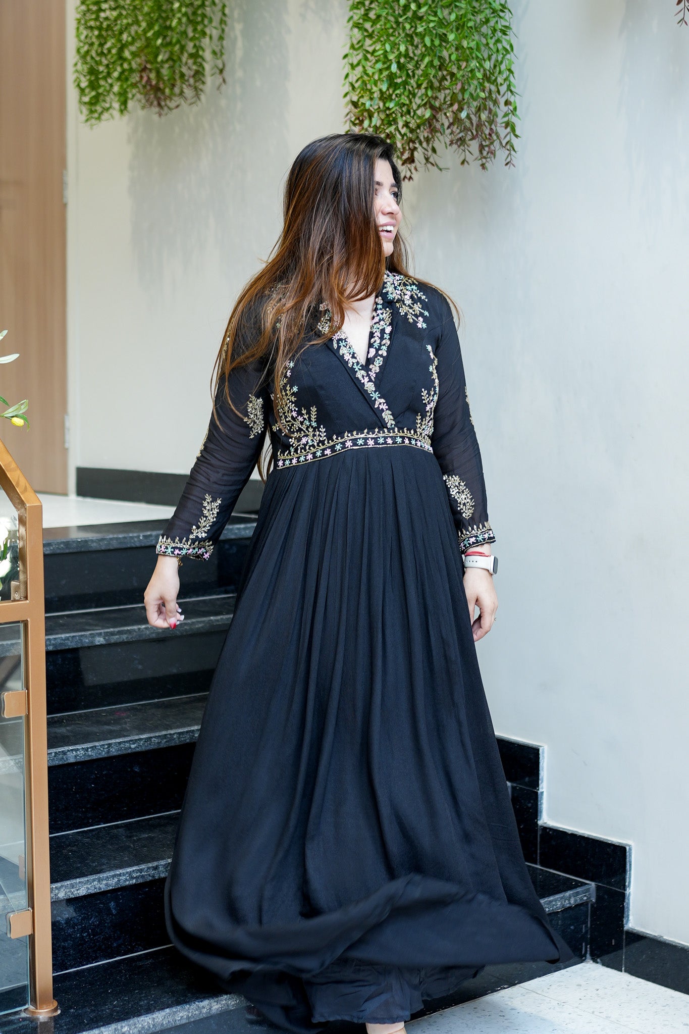 Sara Hand Embroidered Anarkali