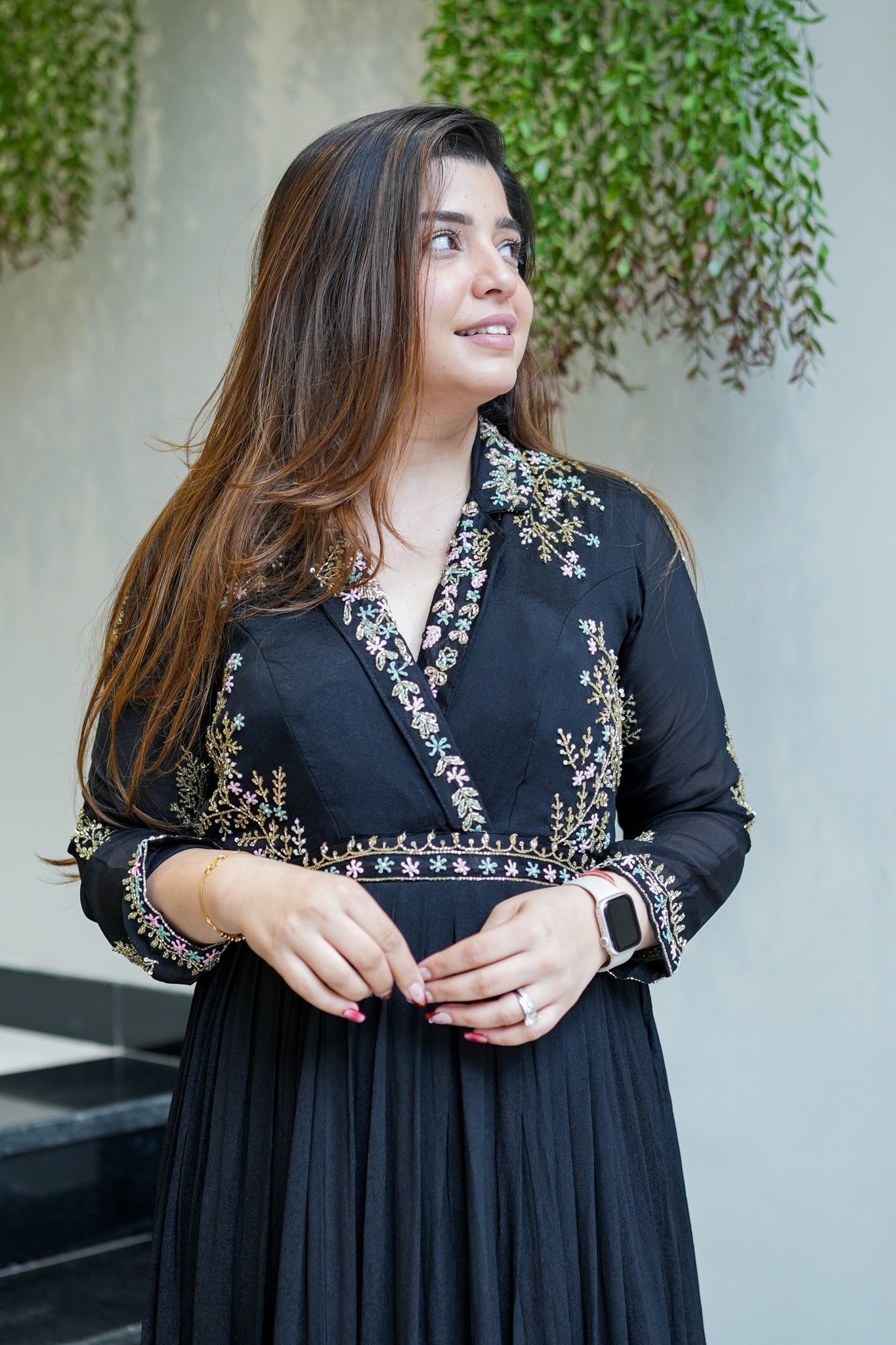 Sara Hand Embroidered Anarkali