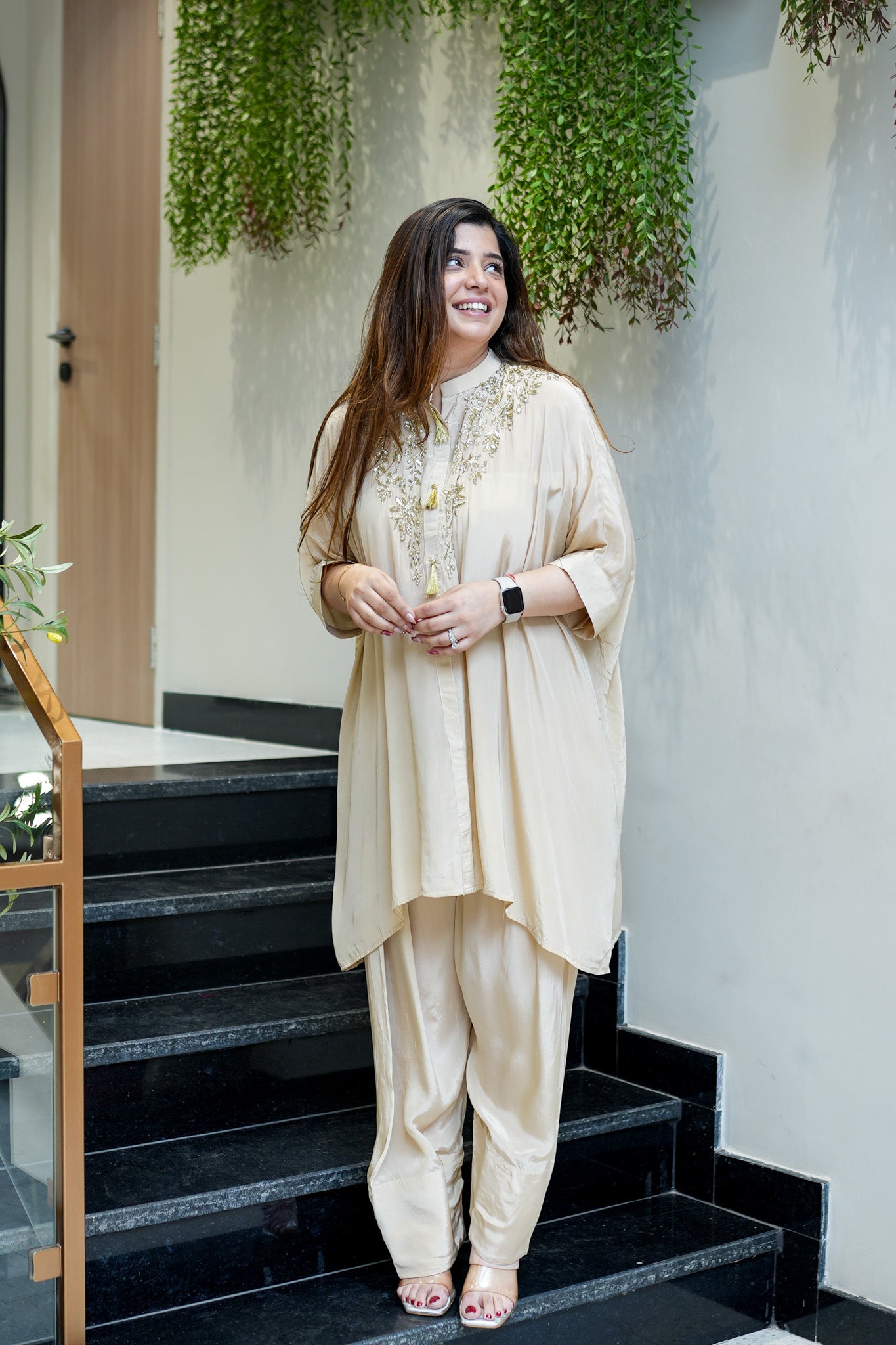 Ashna Embroidered Co ord Set