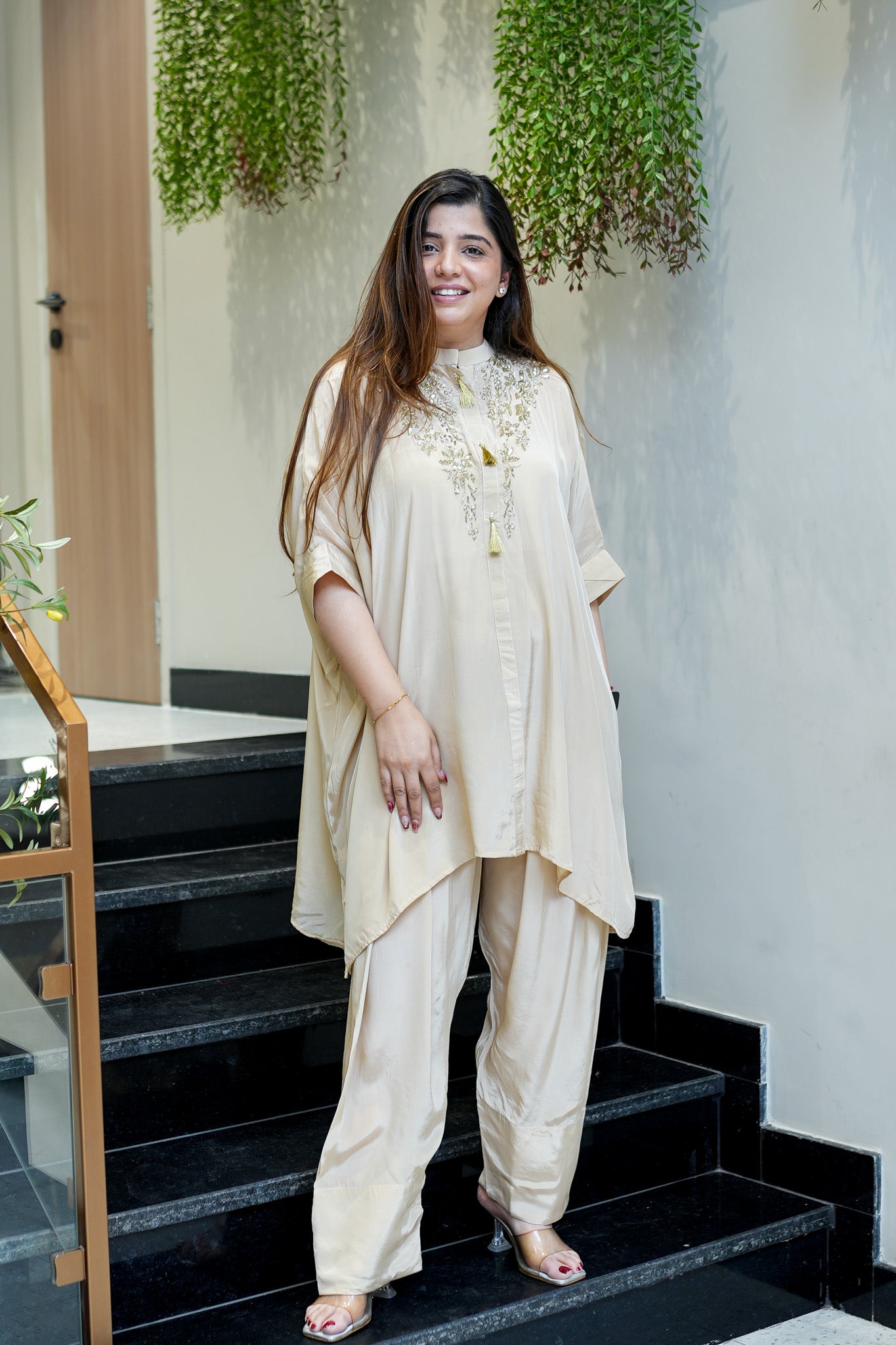 Ashna Embroidered Co ord Set