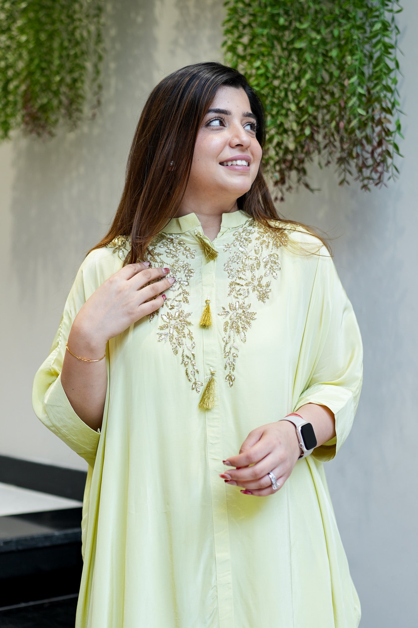Ashna Embroidered Co ord Set