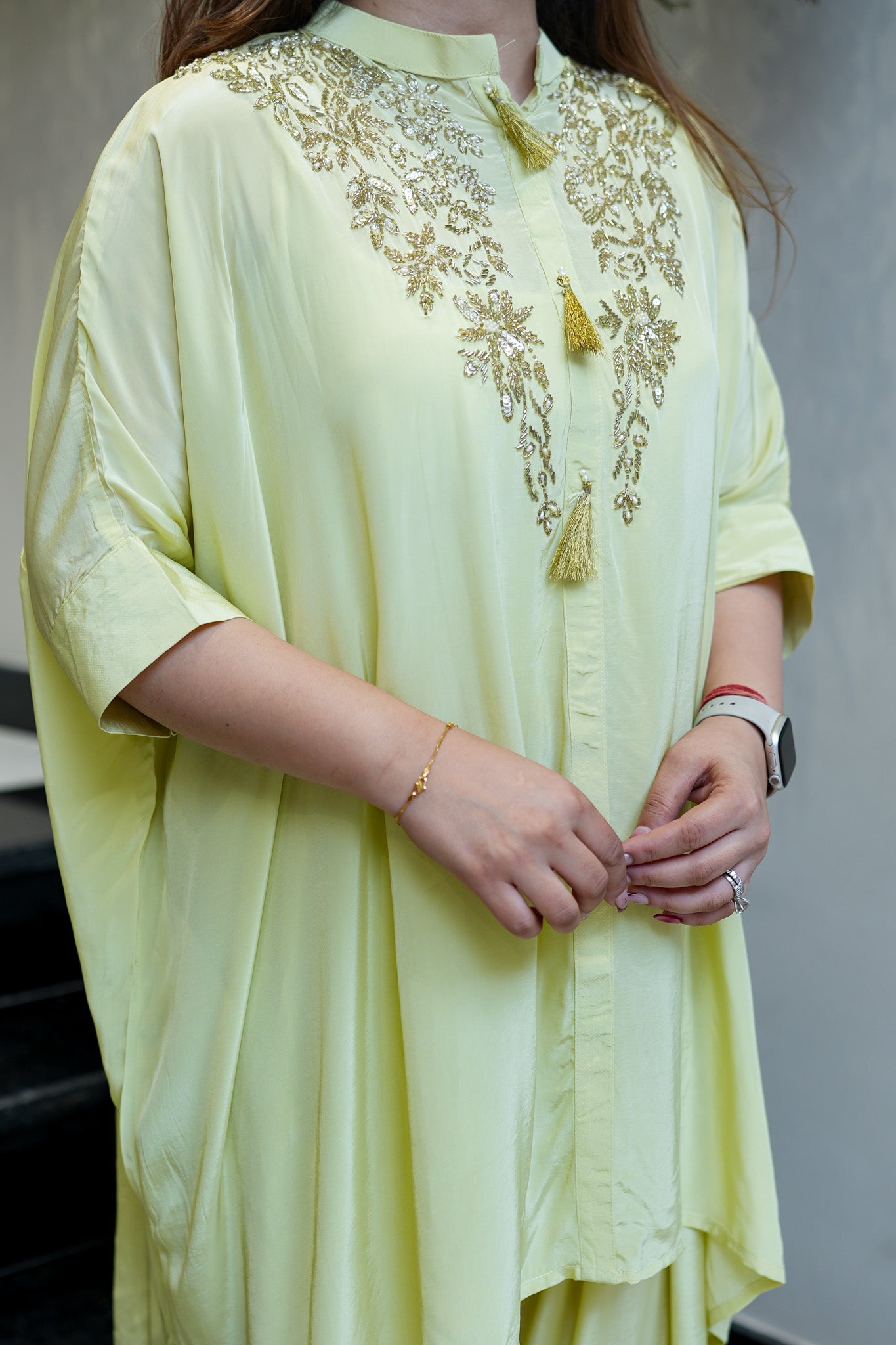 Ashna Embroidered Co ord Set