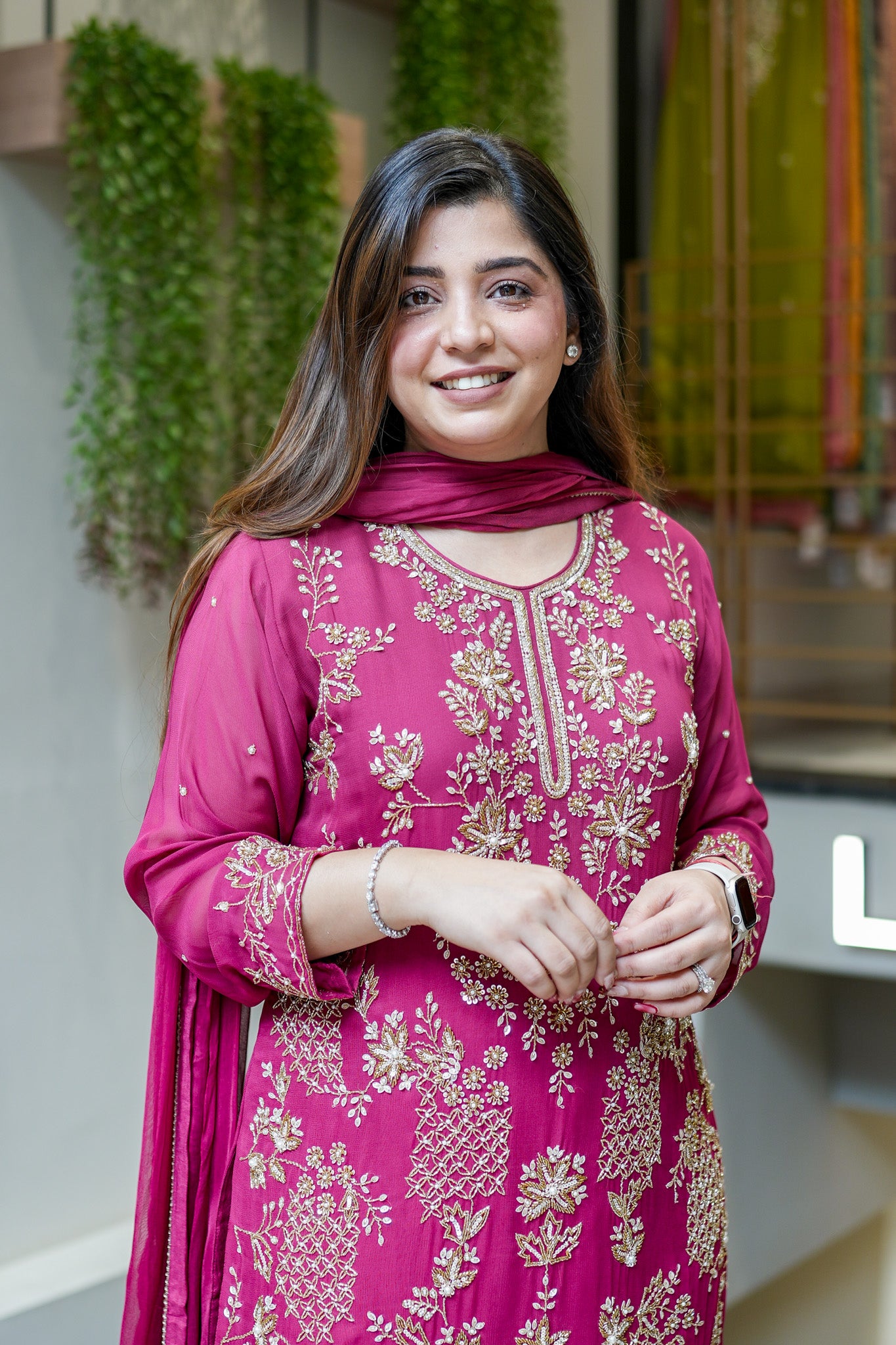 Farisa Hand Embroidered Sharara Set