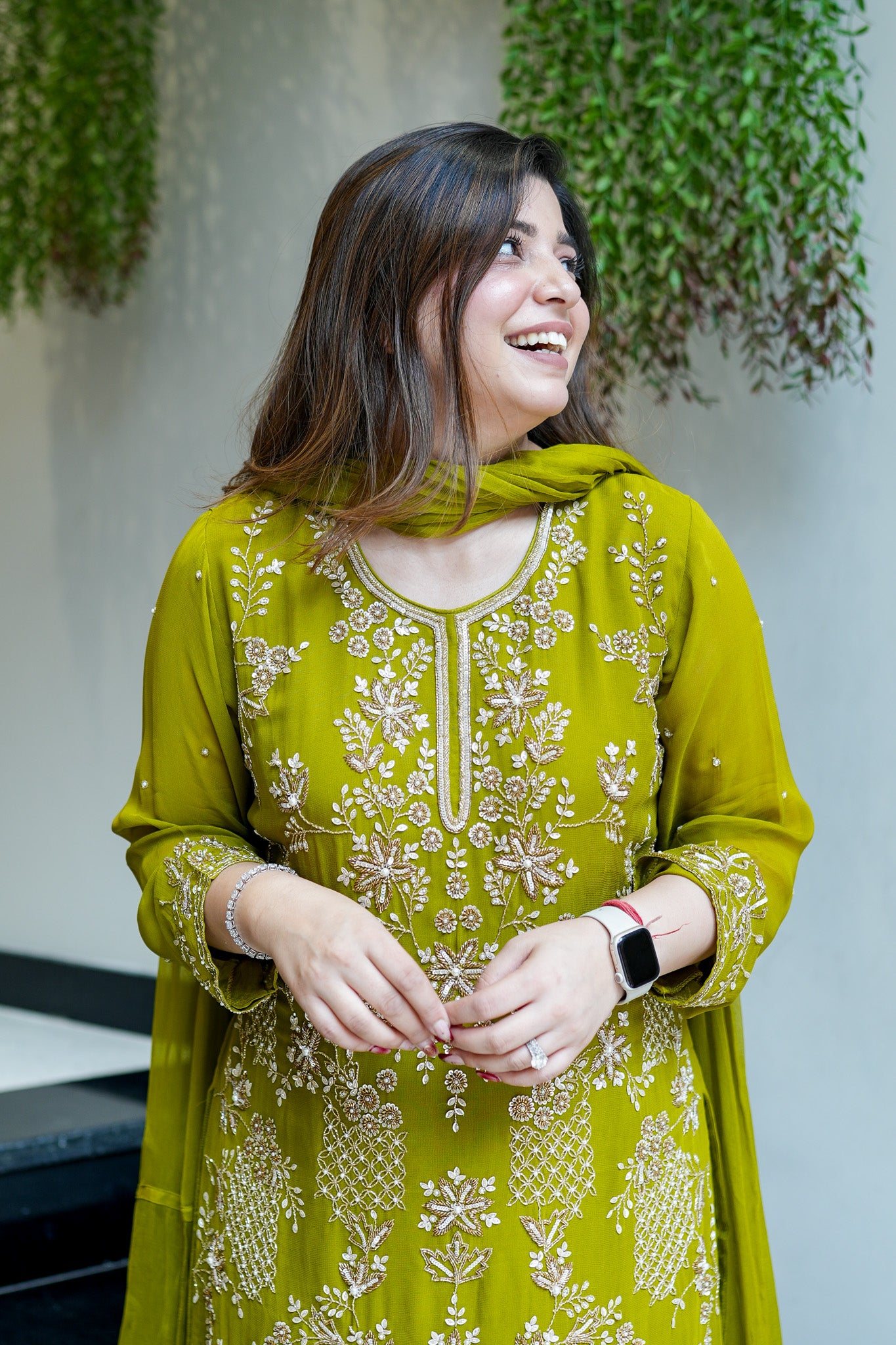 Farisa Hand Embroidered Sharara Set