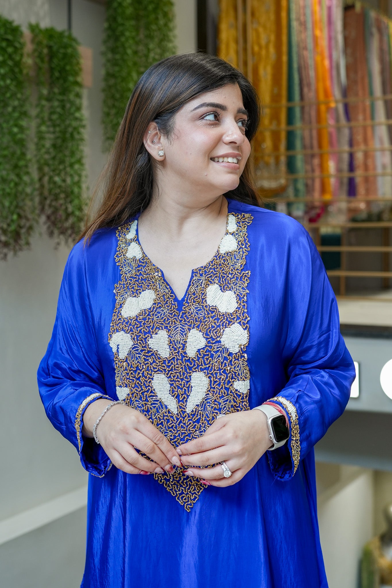 Doha Embroidered Co ord Set