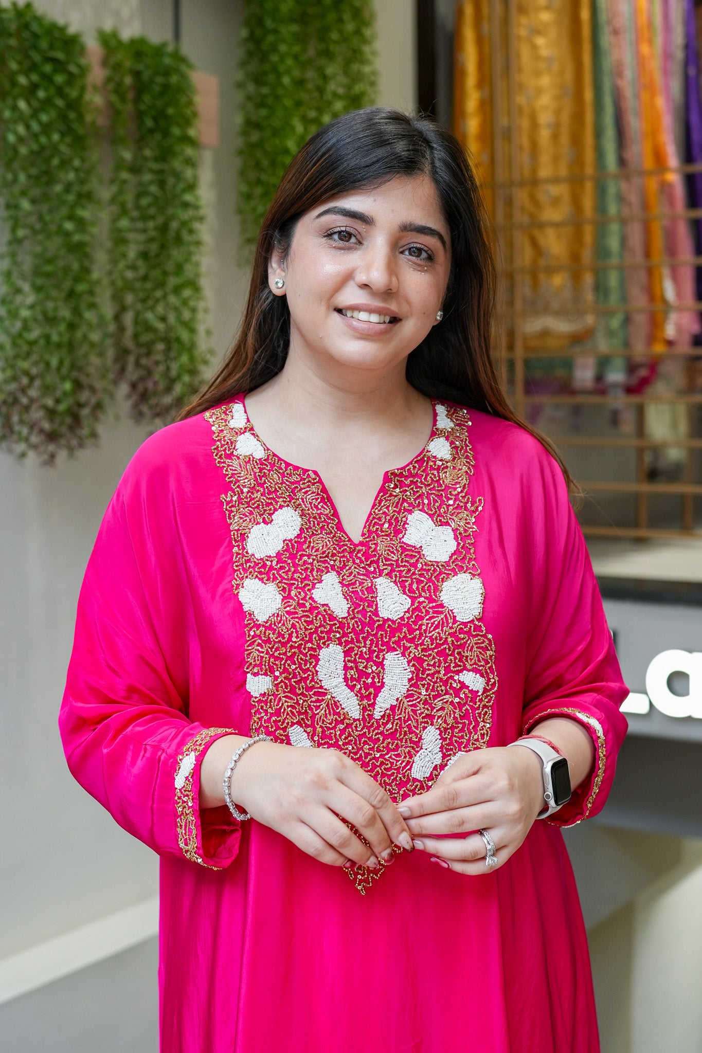 Doha Embroidered Co ord Set