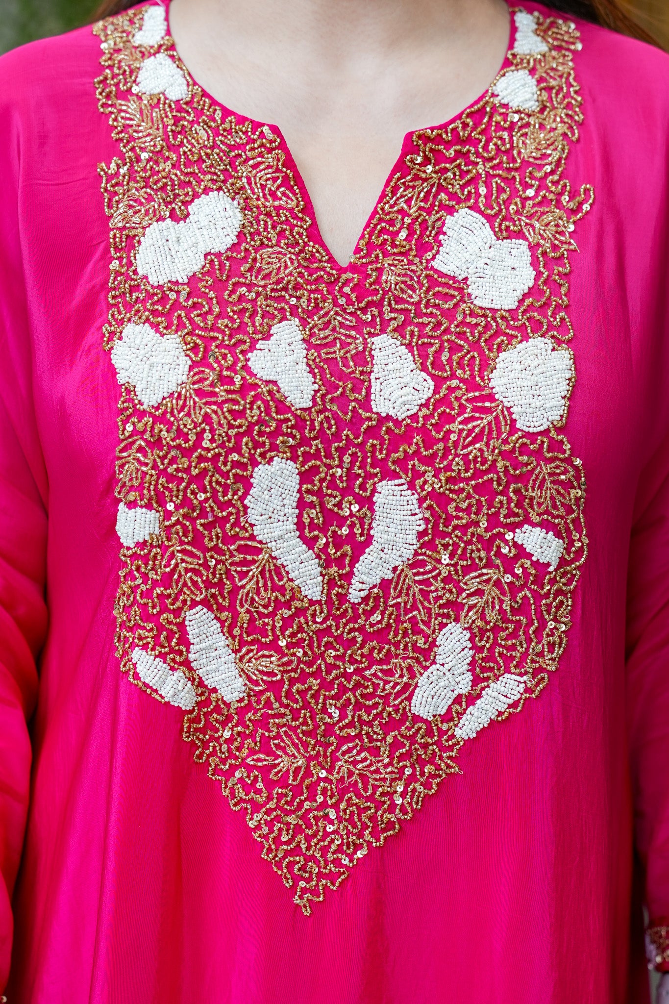 Doha Embroidered Co ord Set