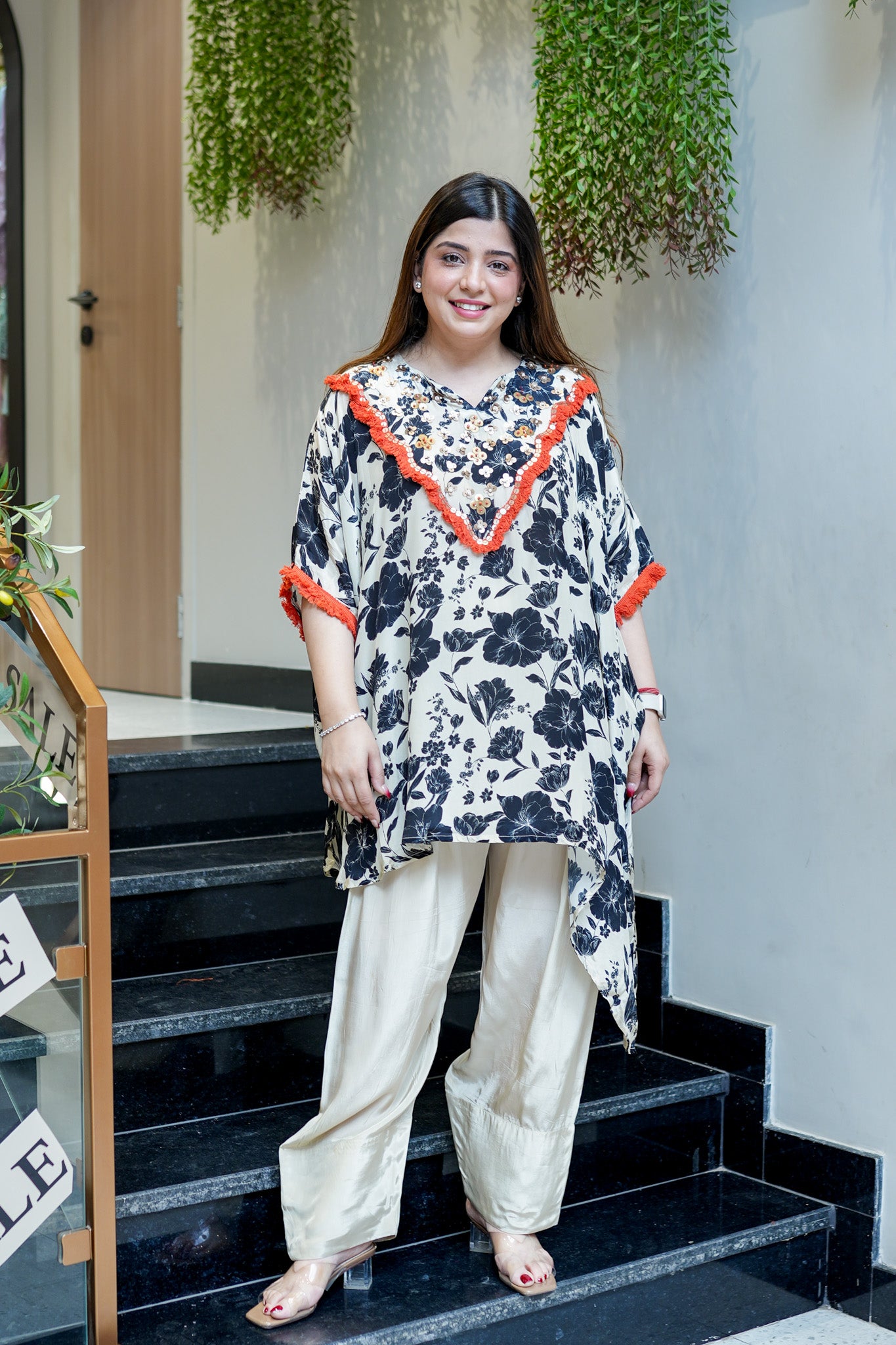 Keera Embroidered Co ord Set