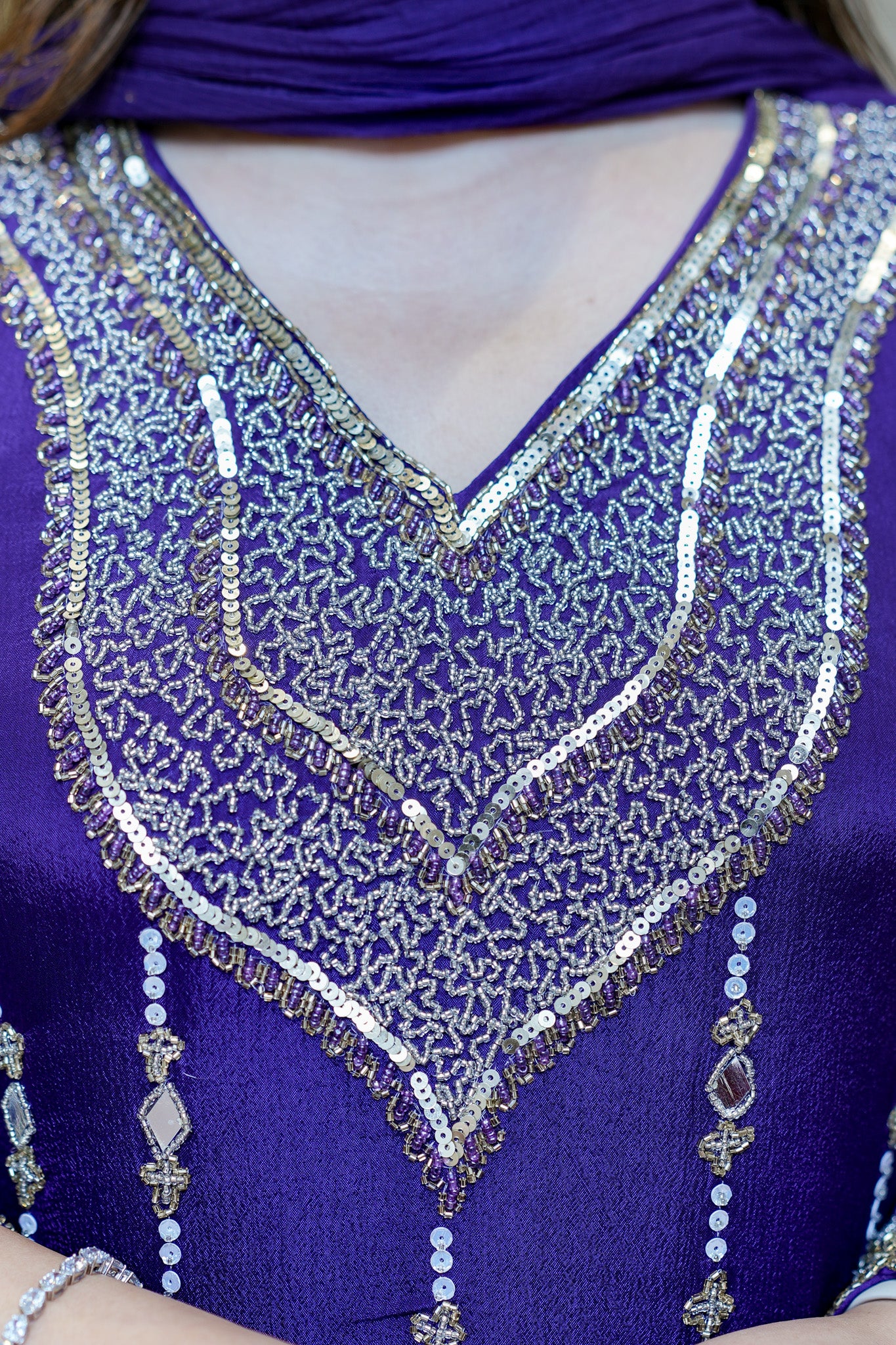 Fanah Hand Embroidered Anarkali Suit Set