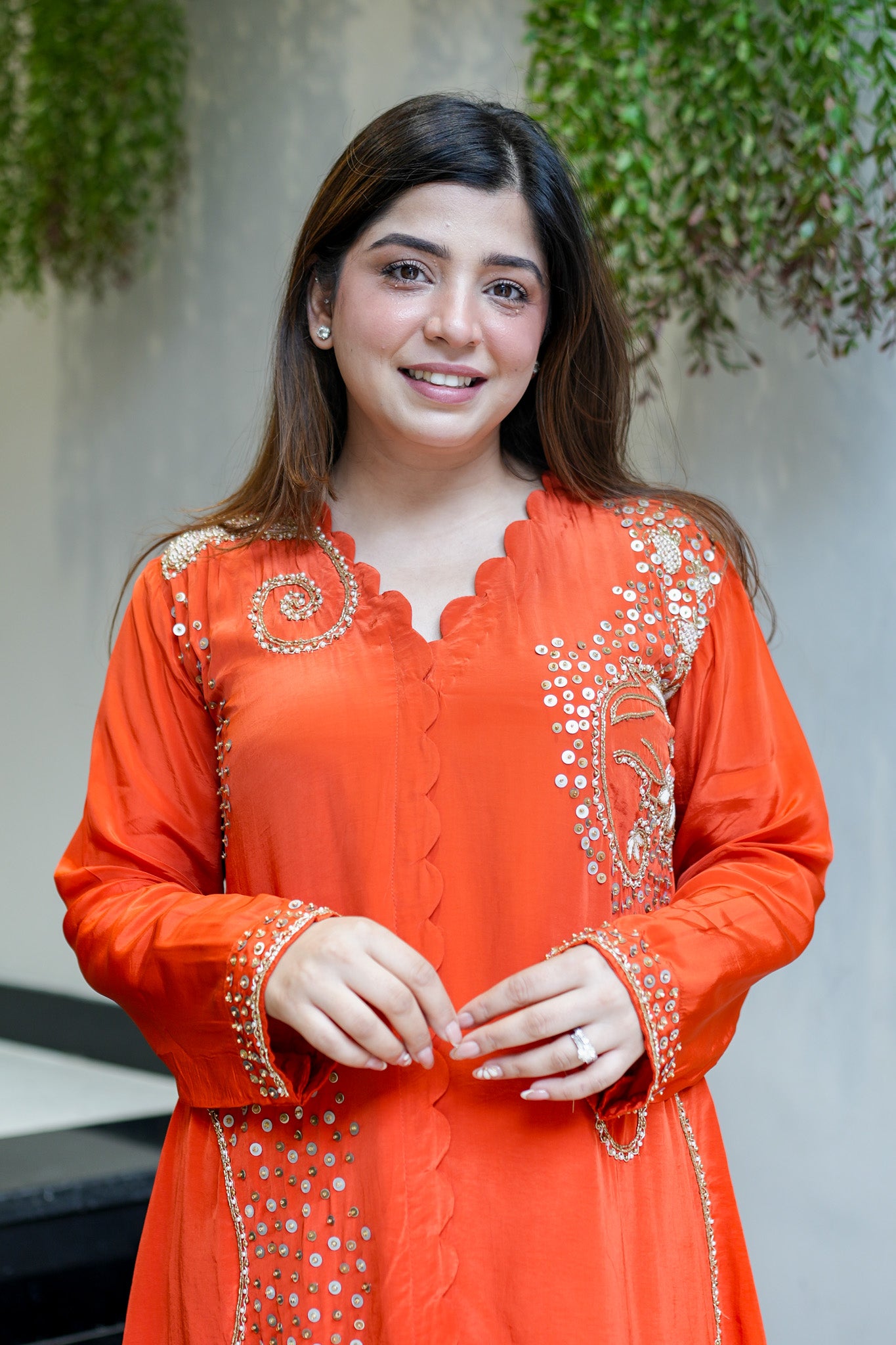 Khubani Embroidered Co ord Set