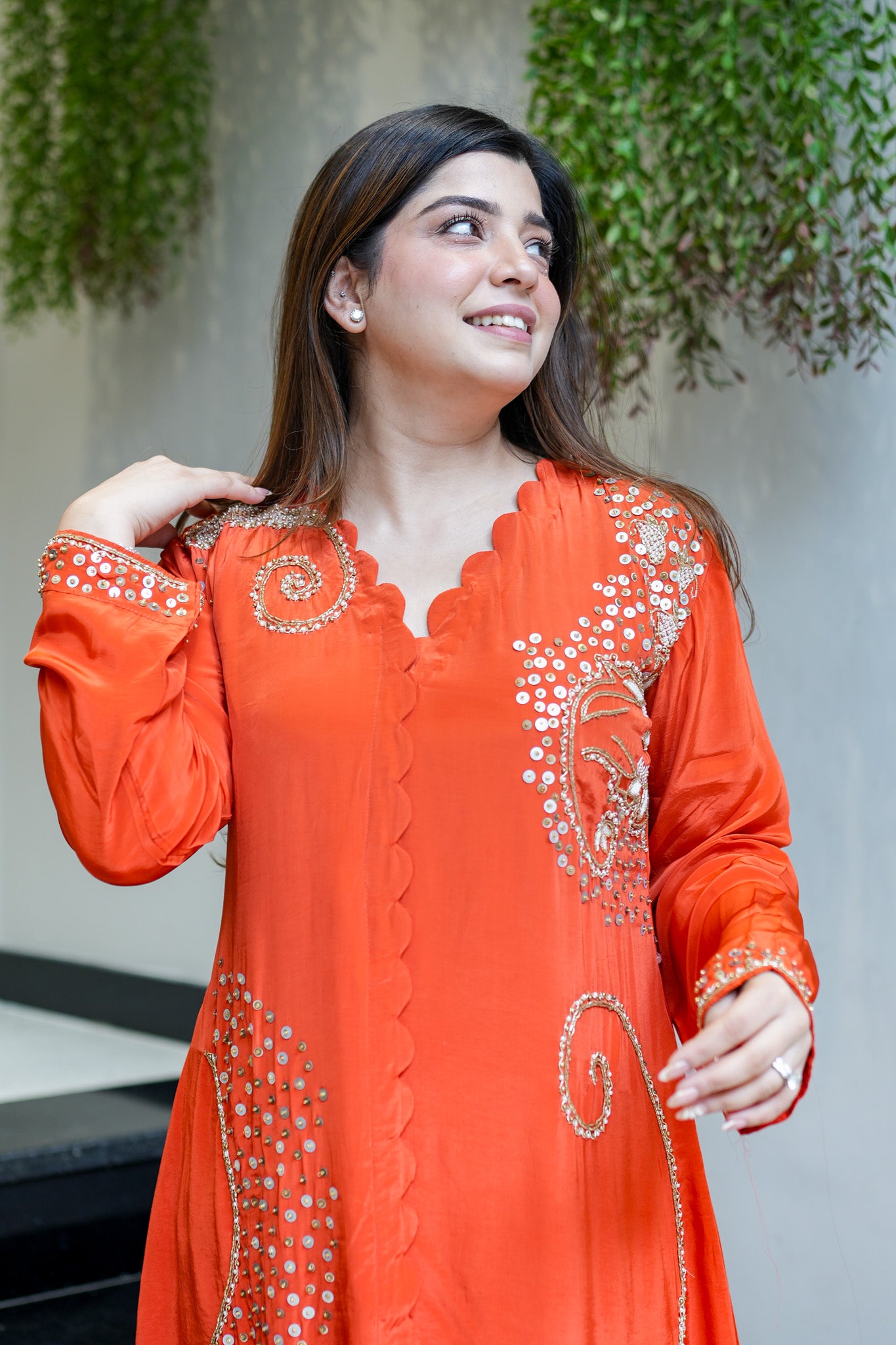 Khubani Embroidered Co ord Set