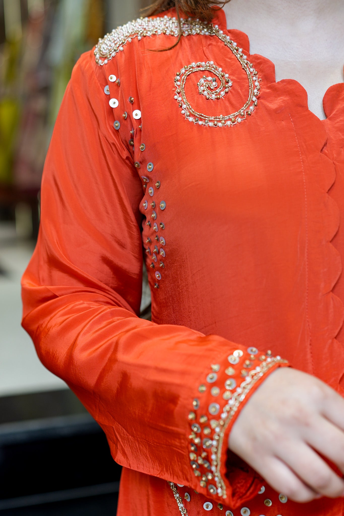 Khubani Embroidered Co ord Set