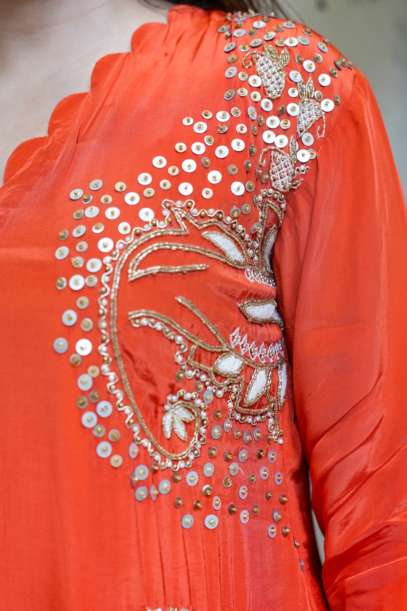 Khubani Embroidered Co ord Set