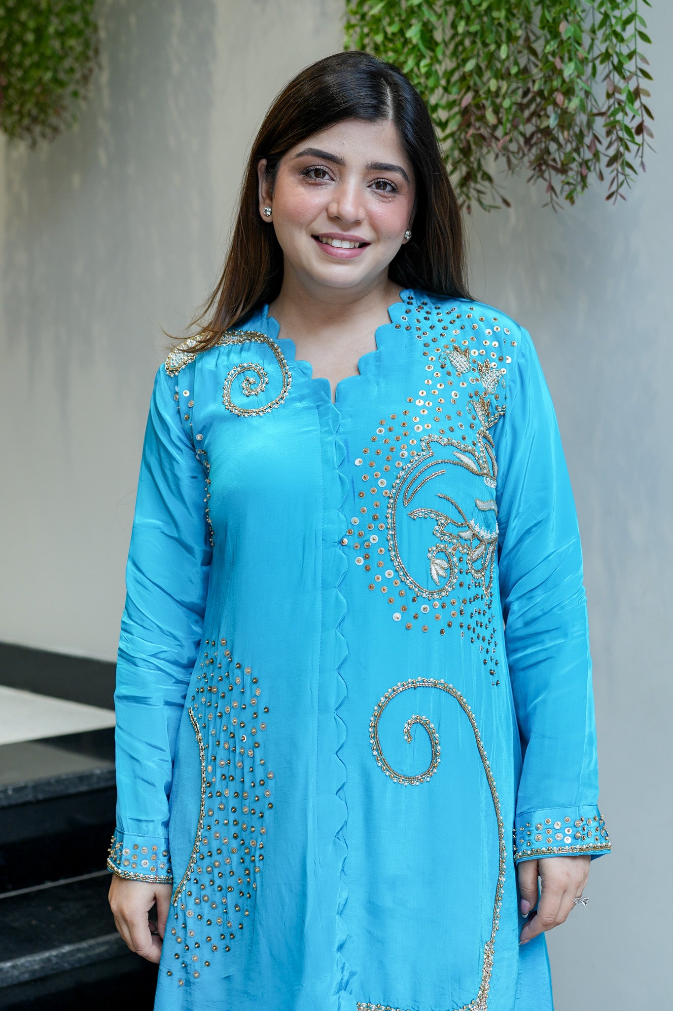 Khubani Embroidered Co ord Set