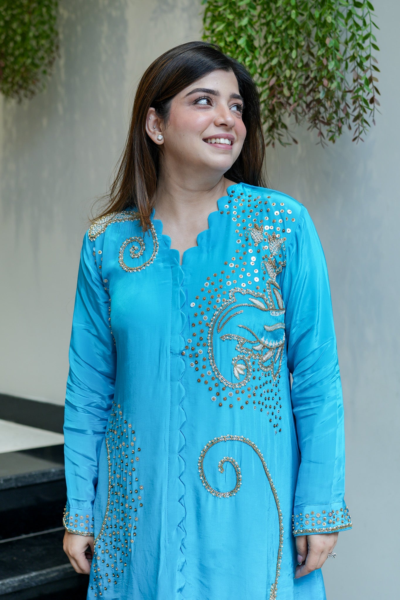 Khubani Embroidered Co ord Set