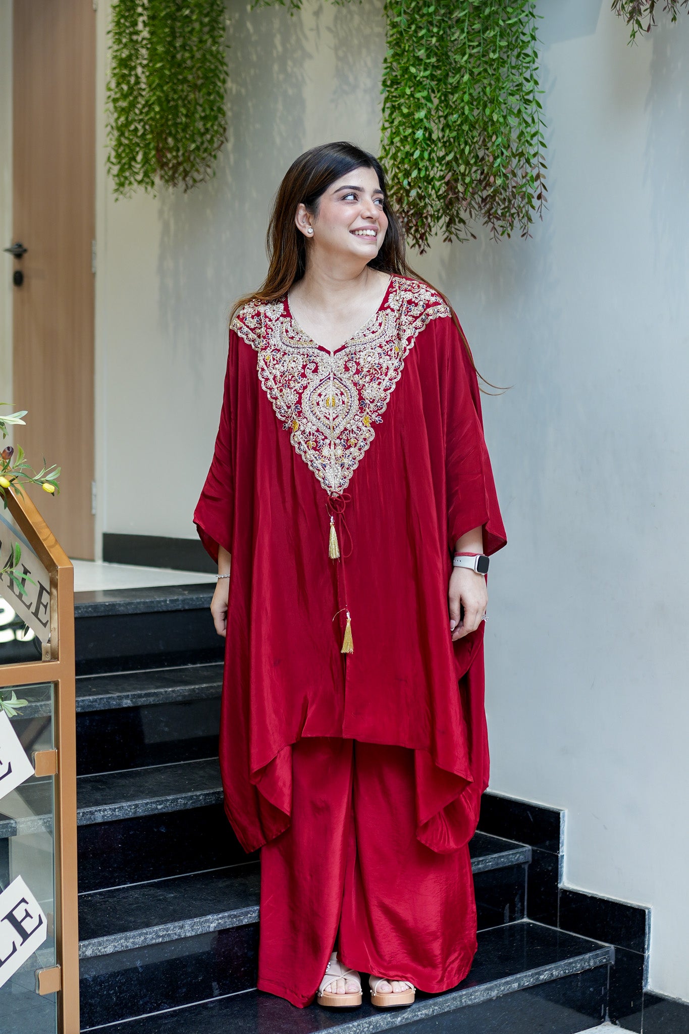 Shivay Hand Embroidered Co ord Set