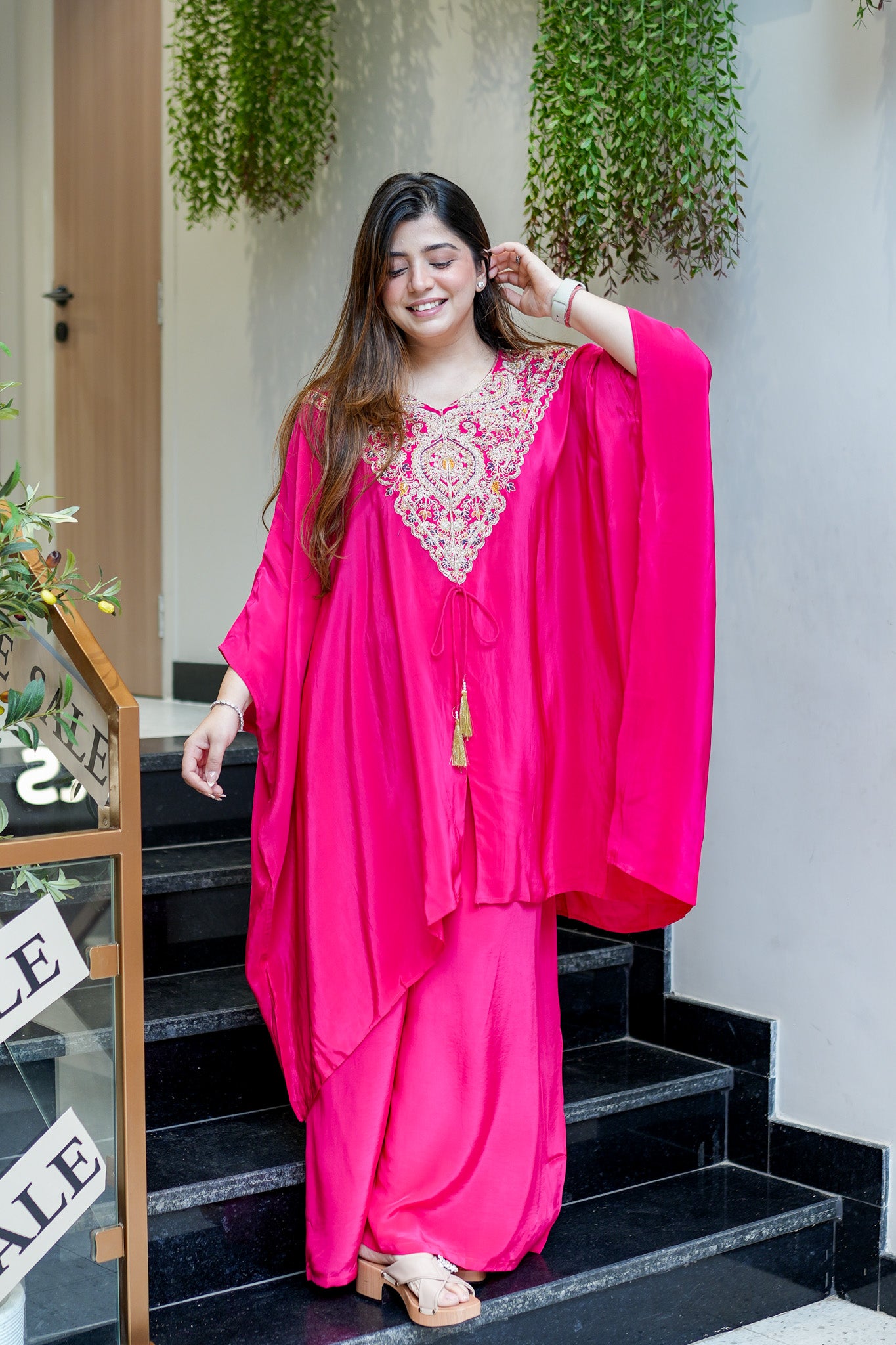 Shivay Hand Embroidered Co ord Set