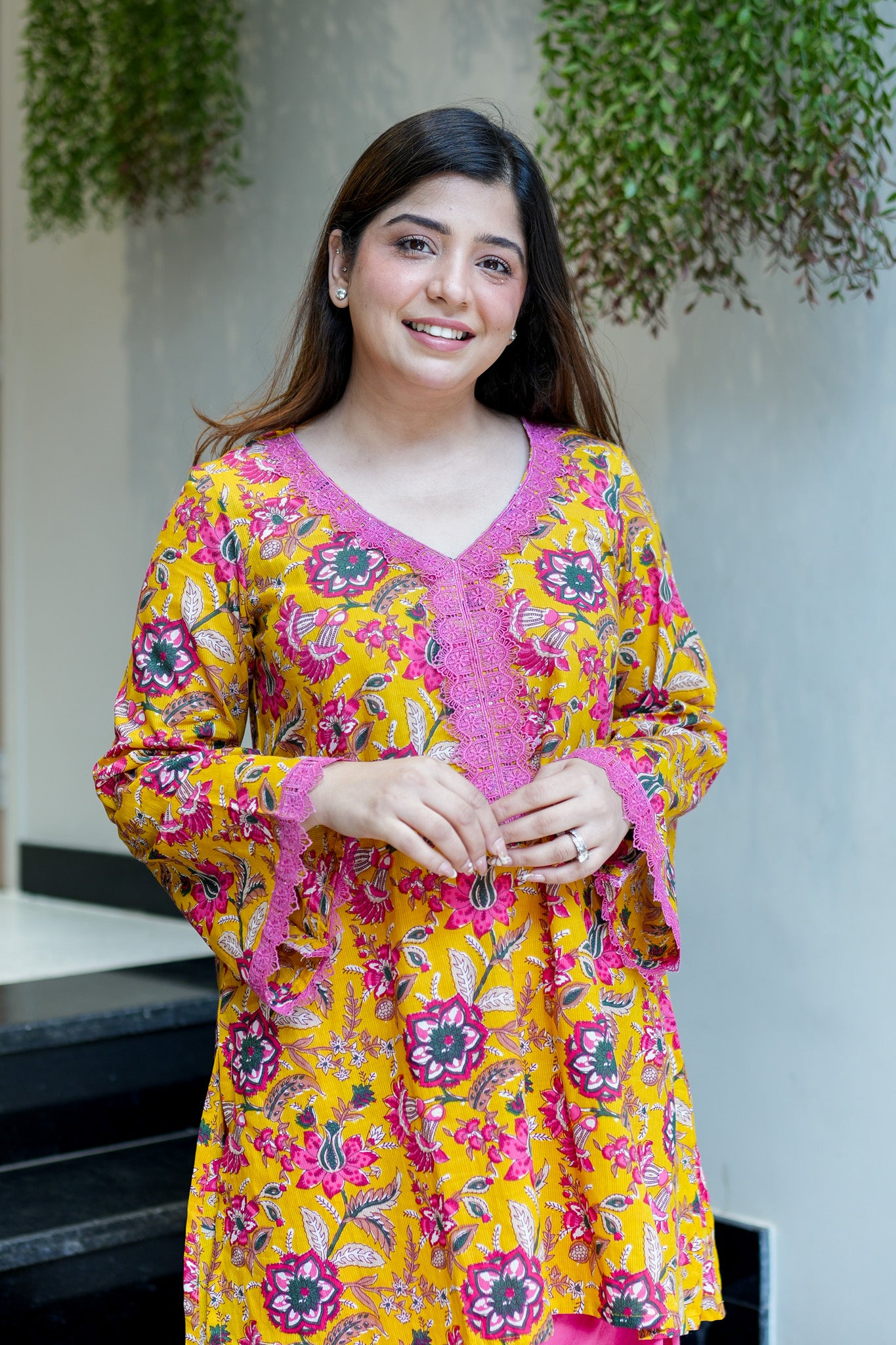 Taani Floral Farshi Salwar Set