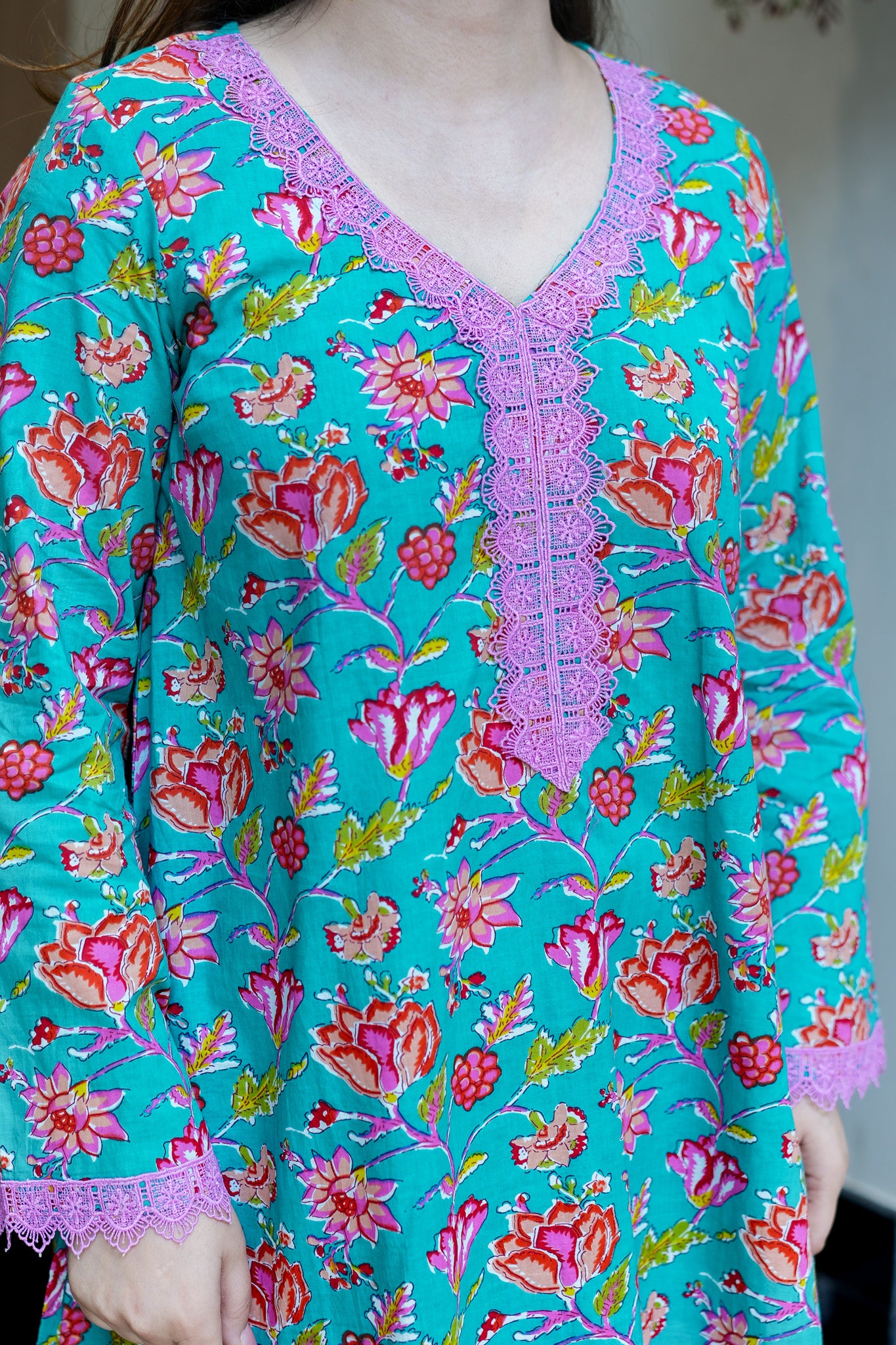 Taani Floral Farshi Salwar Set