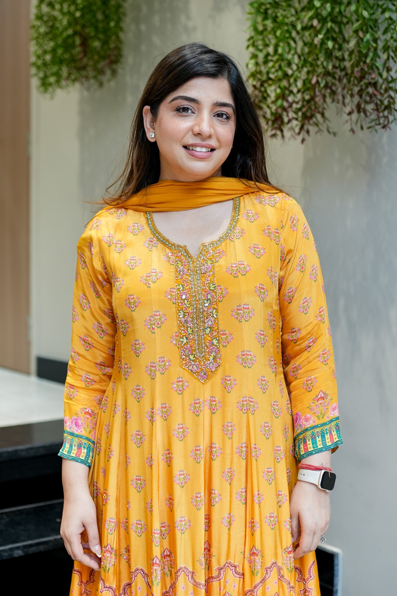 Suhana Digital Print Anarkali Suit Set